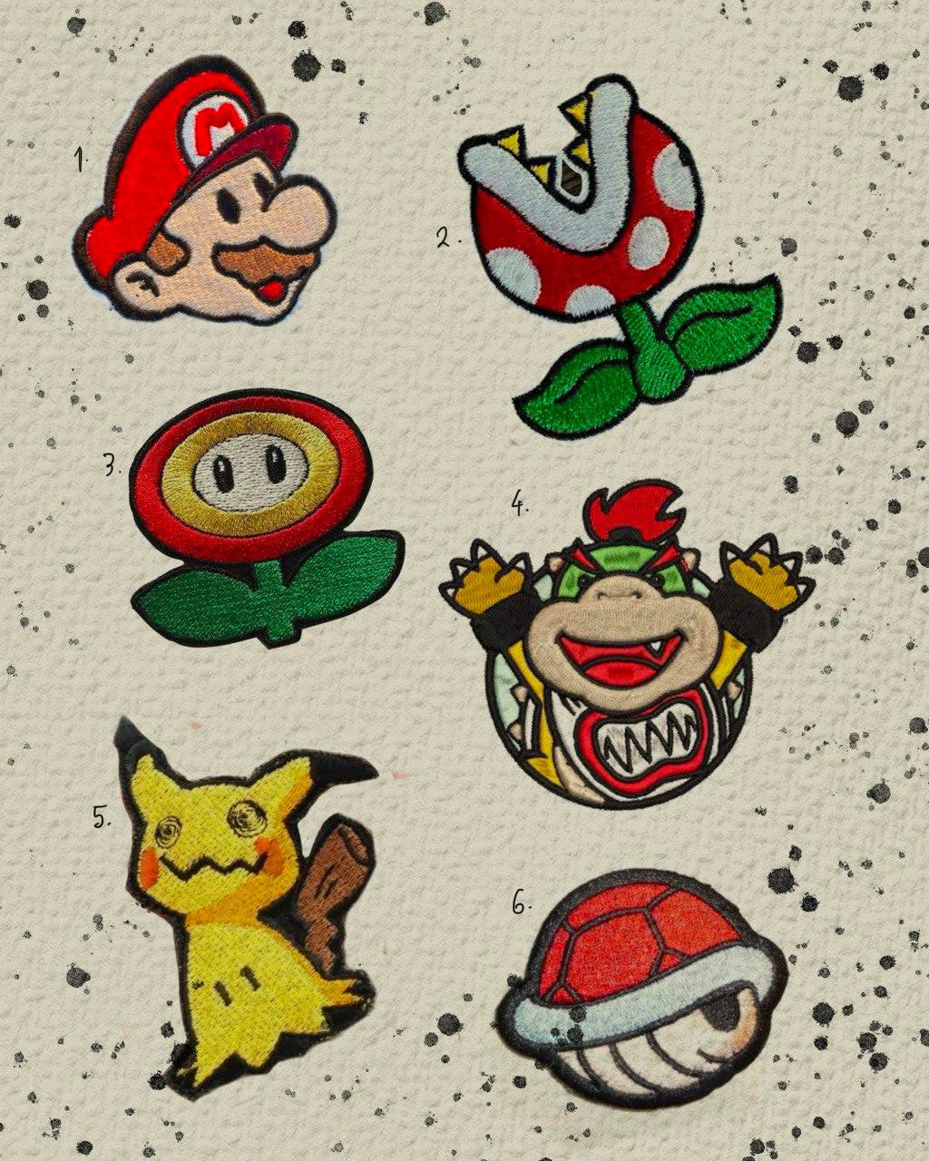 Nintendo inspired designs by Felipe (2025)