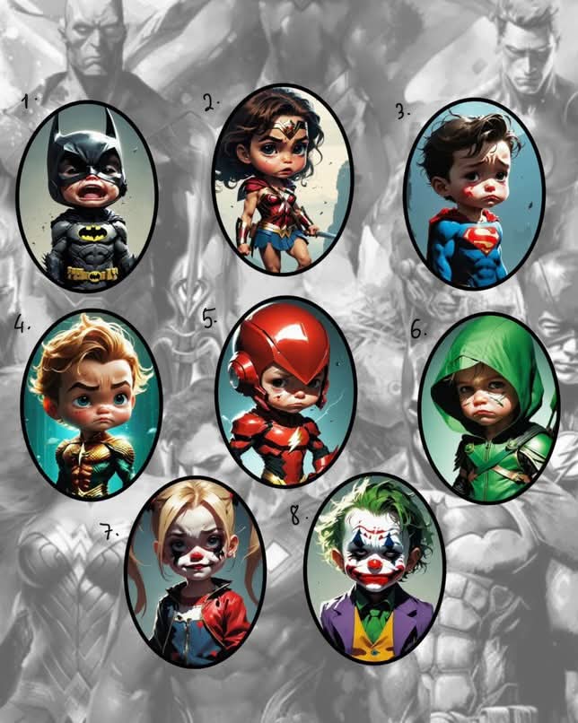 DC inspired designs by Ivan (2025 - ROUND 2)