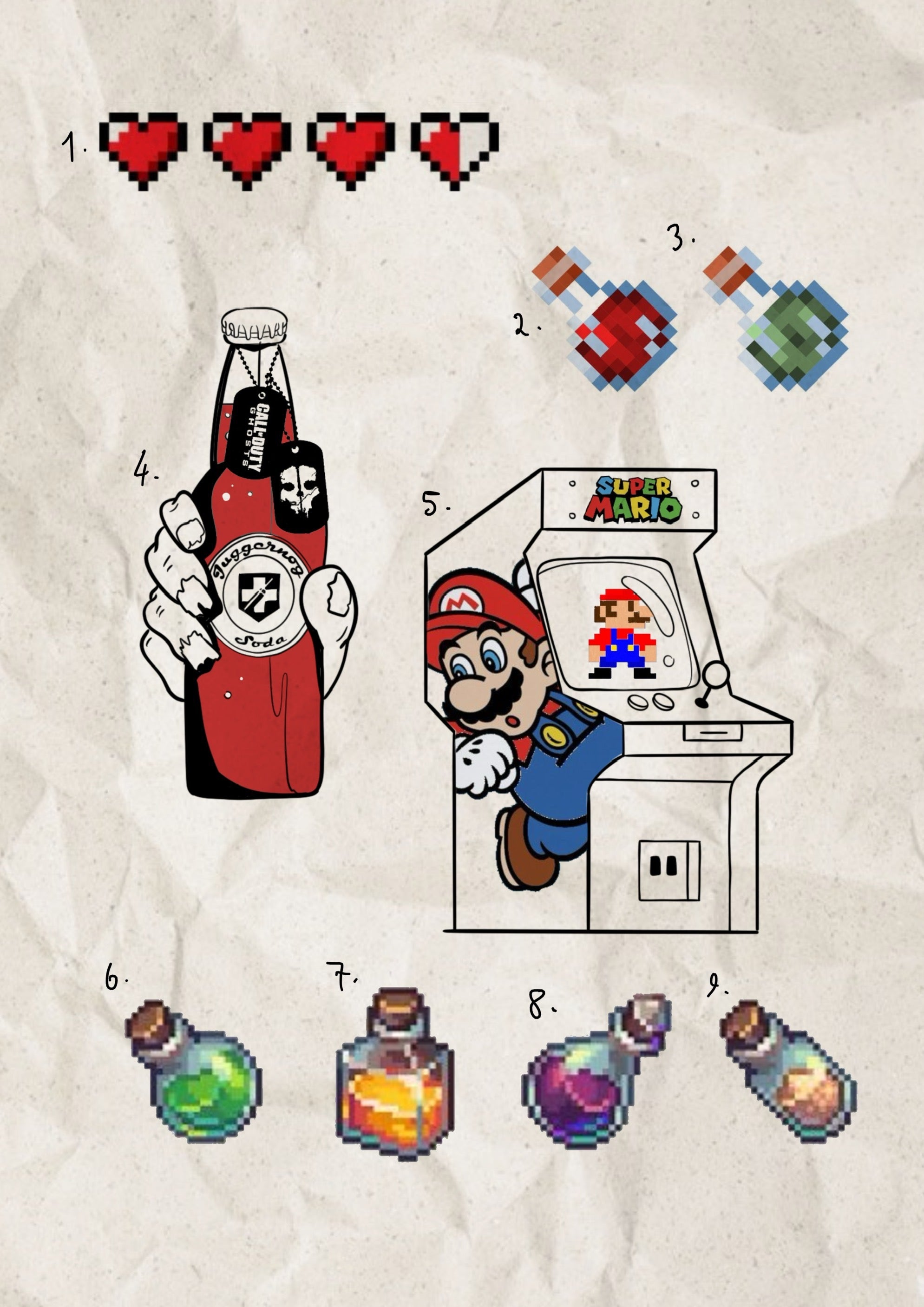 Gaming inspired designs by Song (2025)