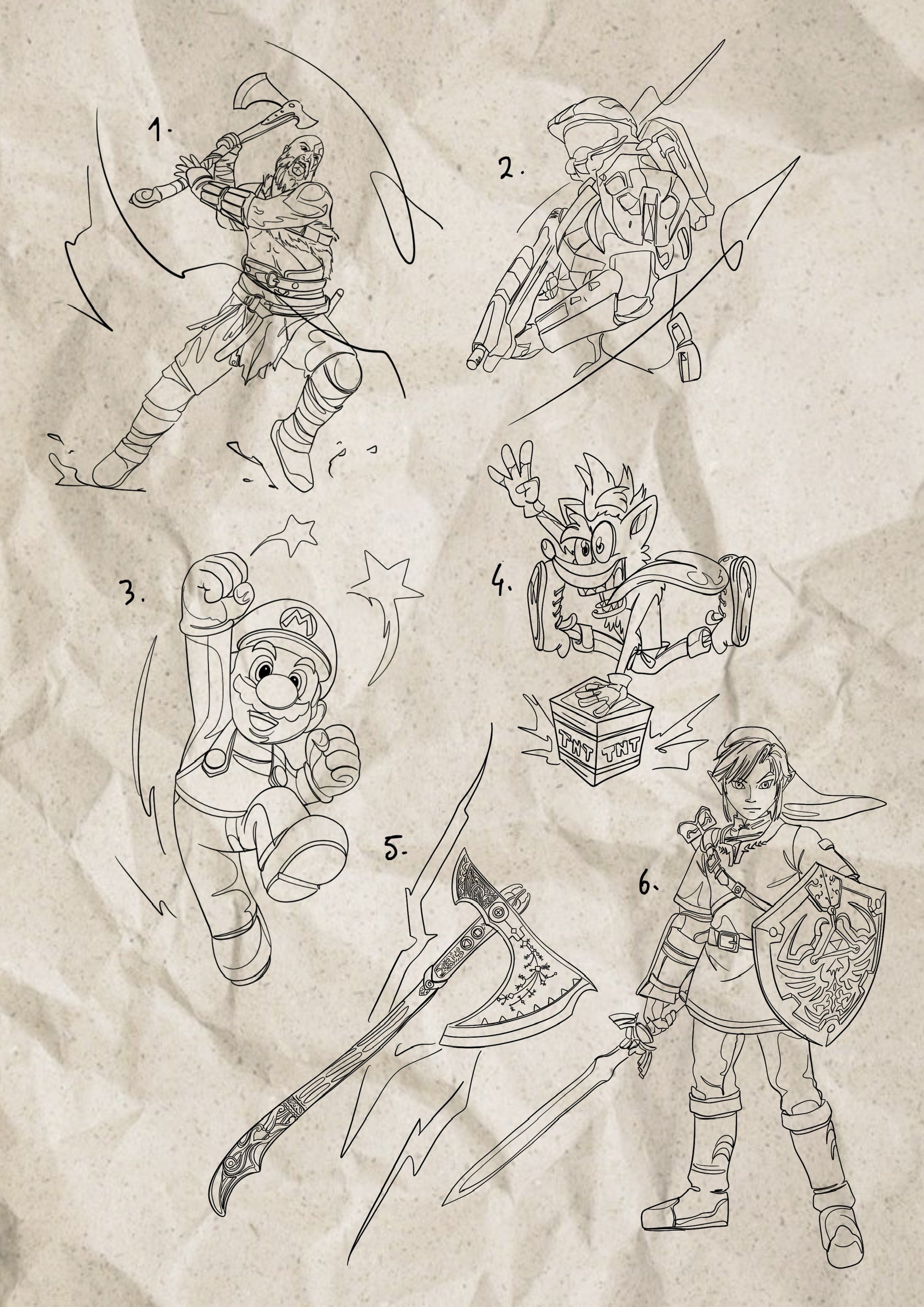 Gaming inspired designs by Song (2025)