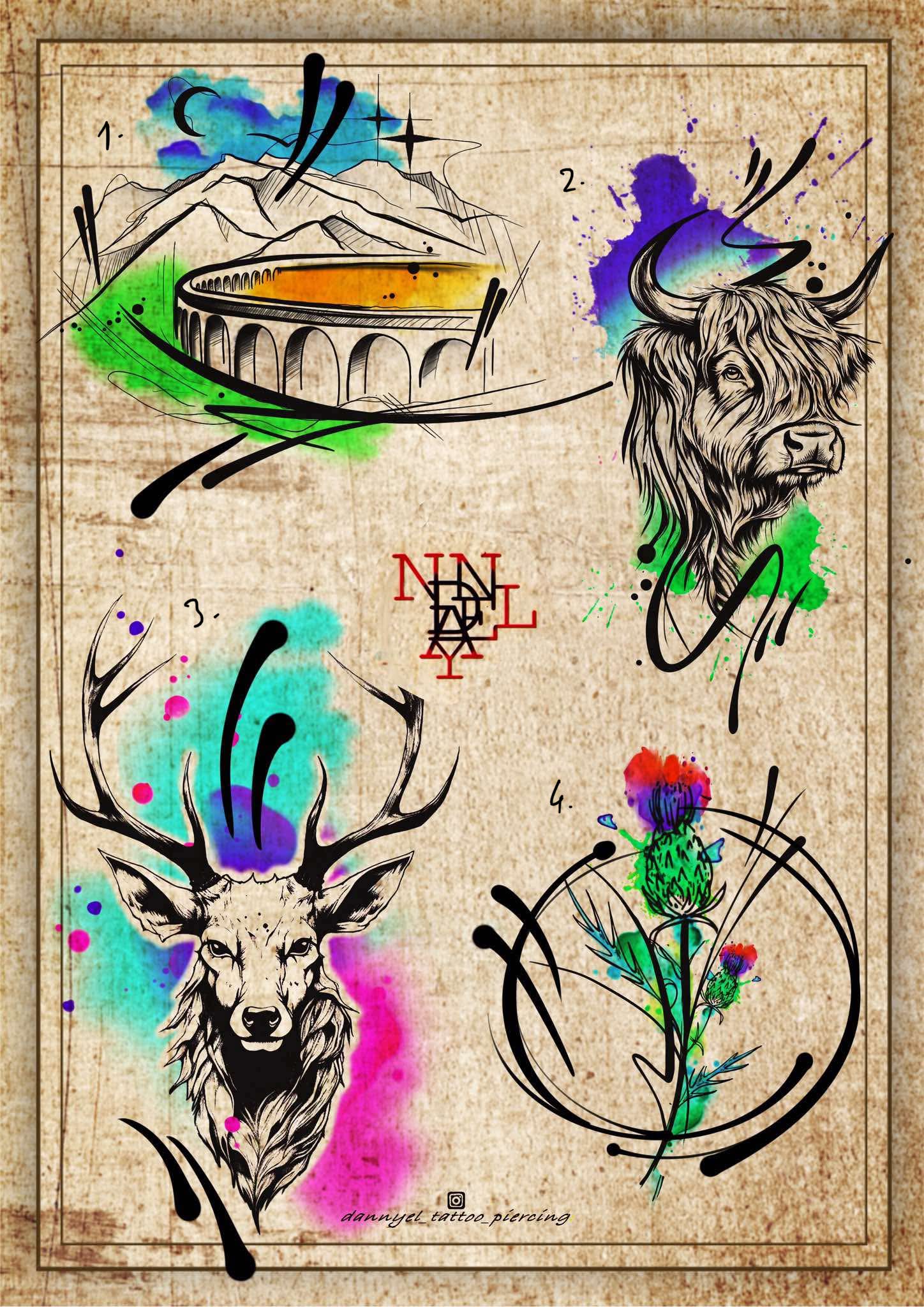 Scotland inspired designs by Danyel (2025)
