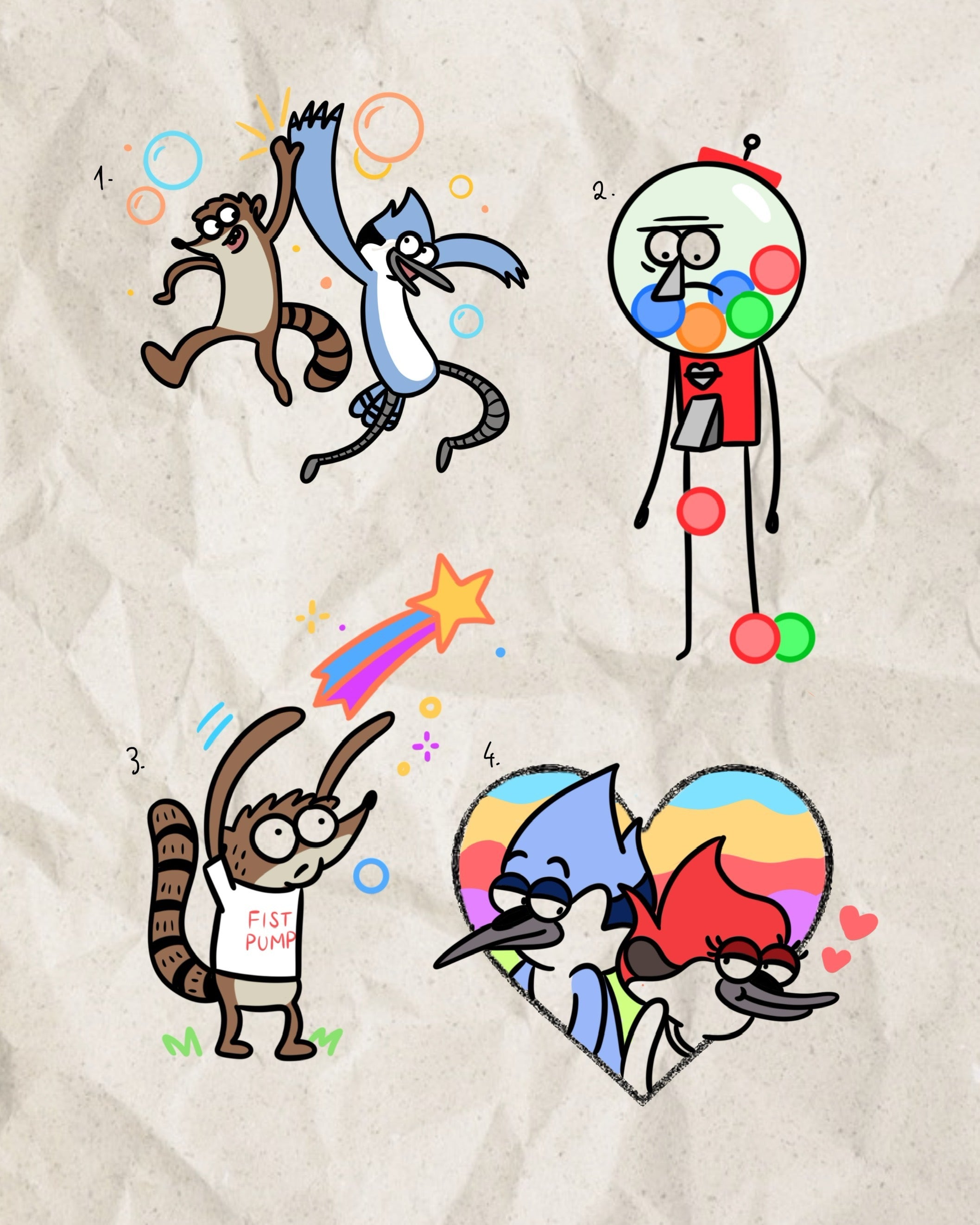 Cartoon Network inspired designs by Song (2025)