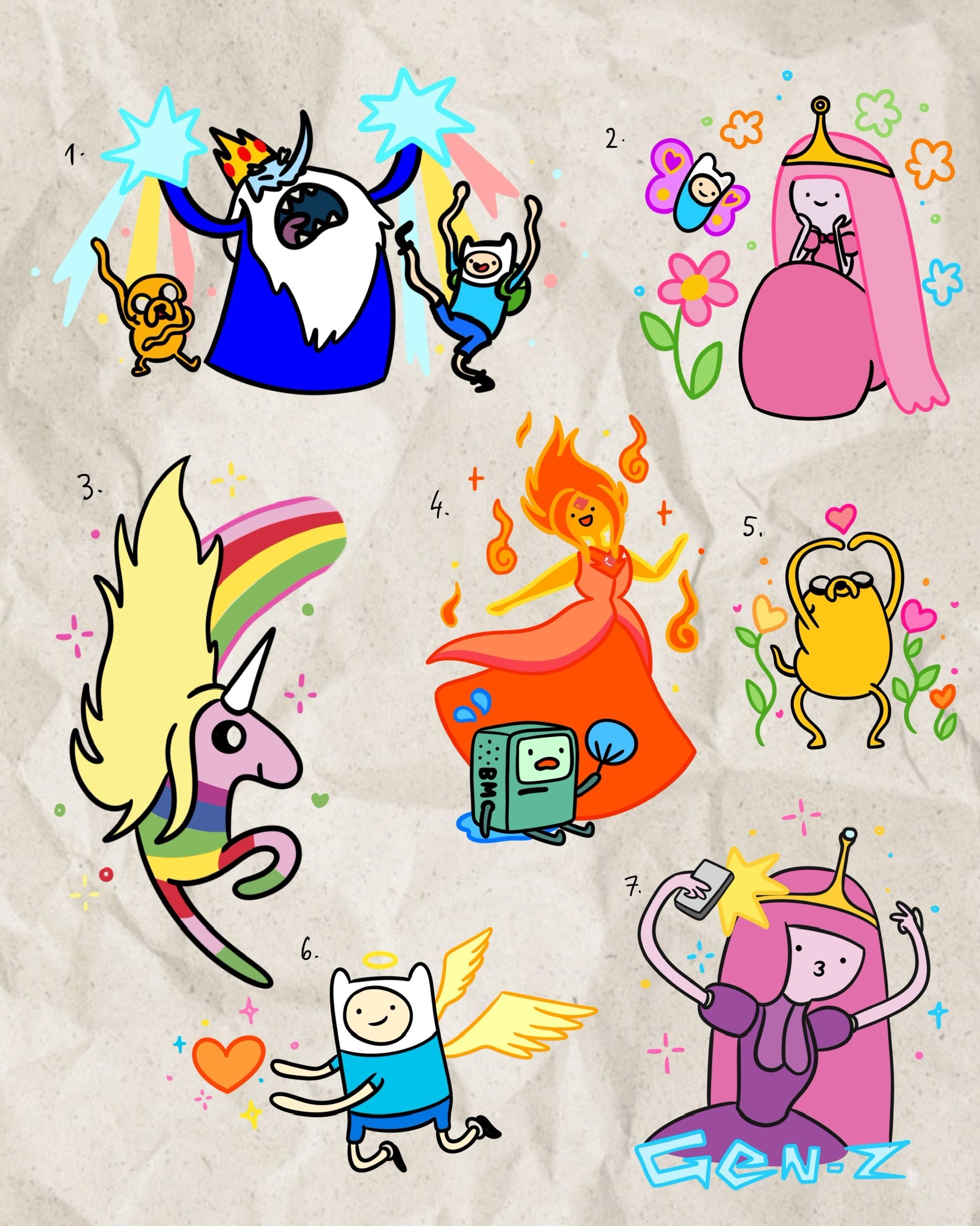 Cartoon Network inspired designs by Song (2025)