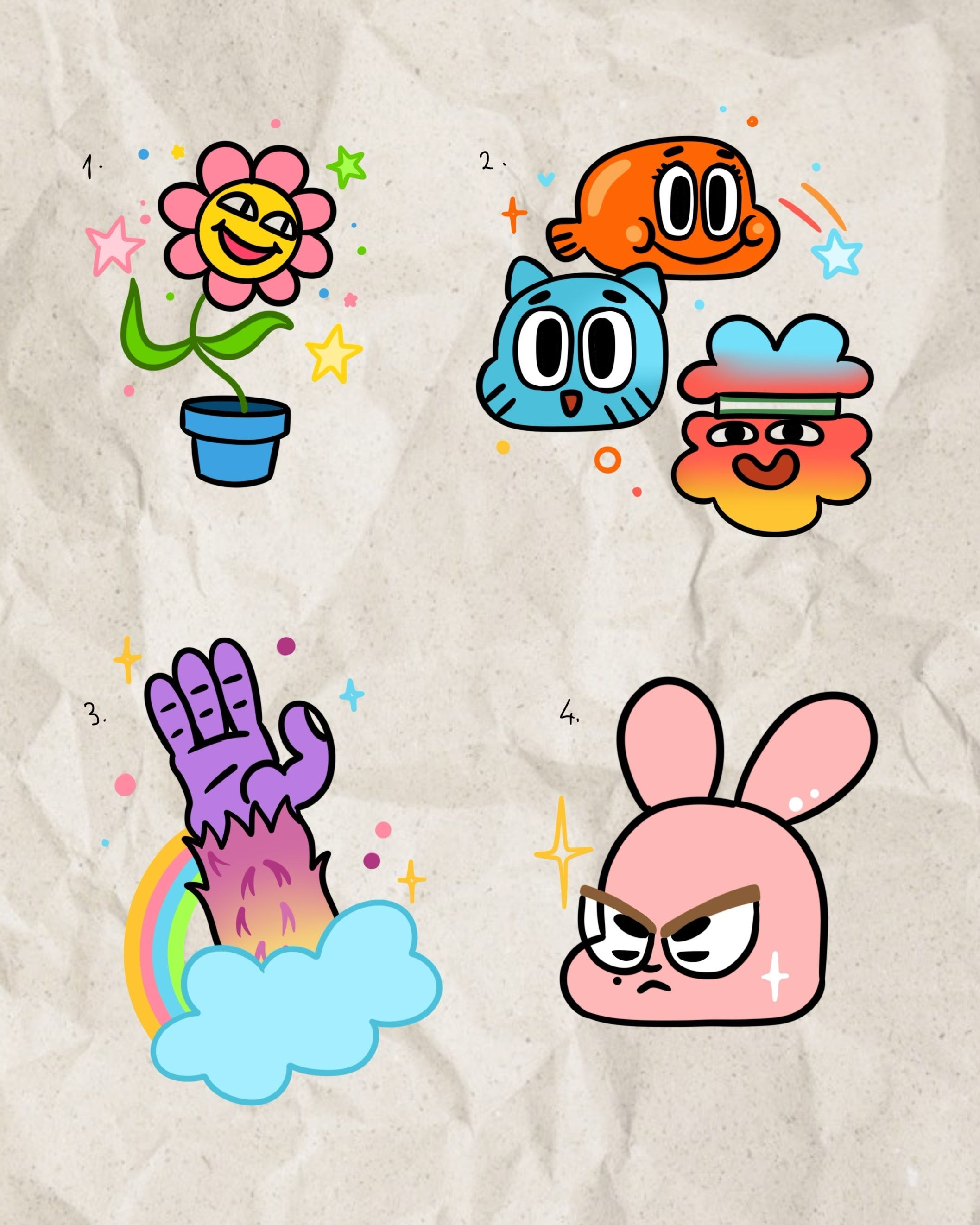 Cartoon Network inspired designs by Song (2025)