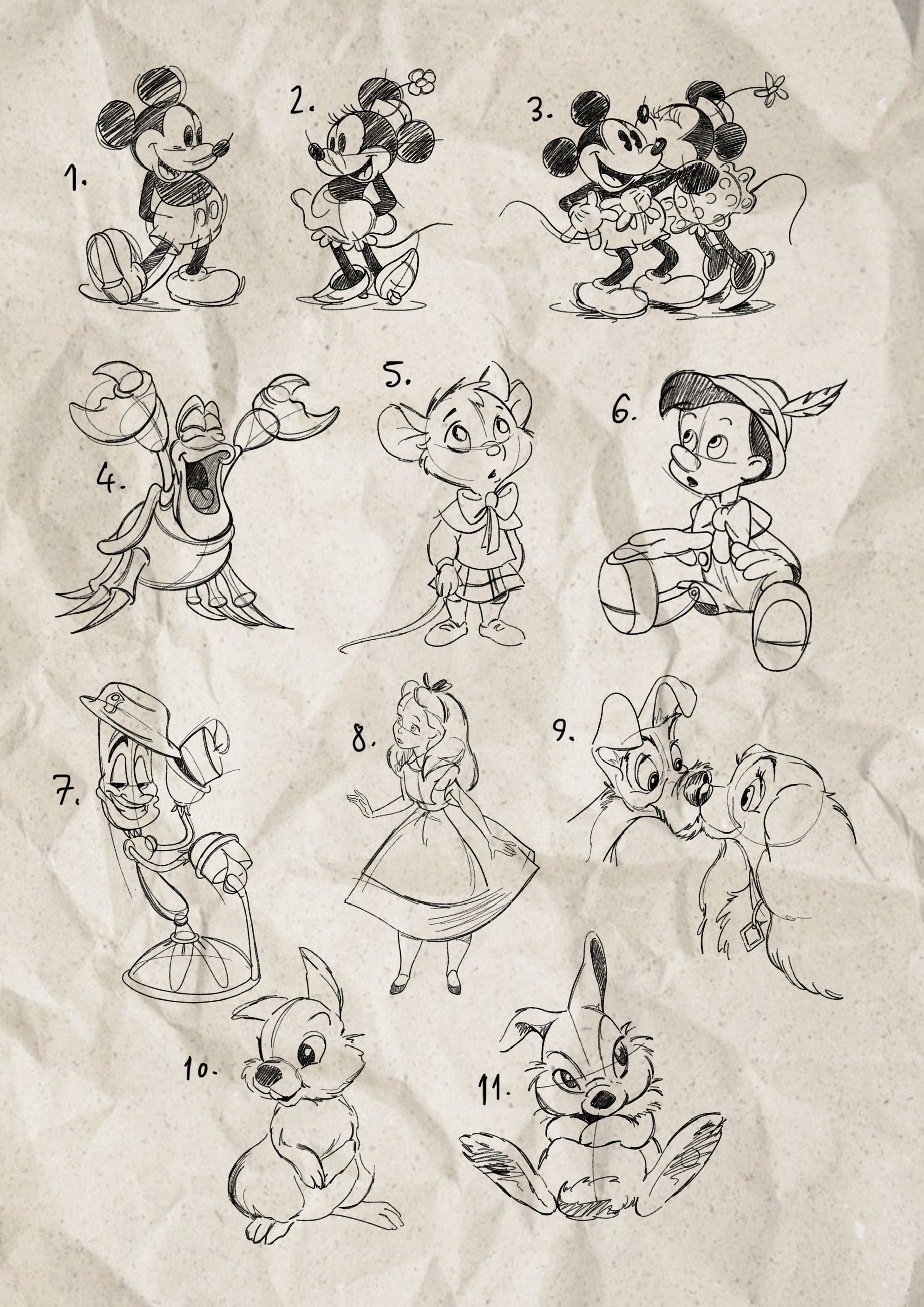 Disney inspired designs by Song (2025)
