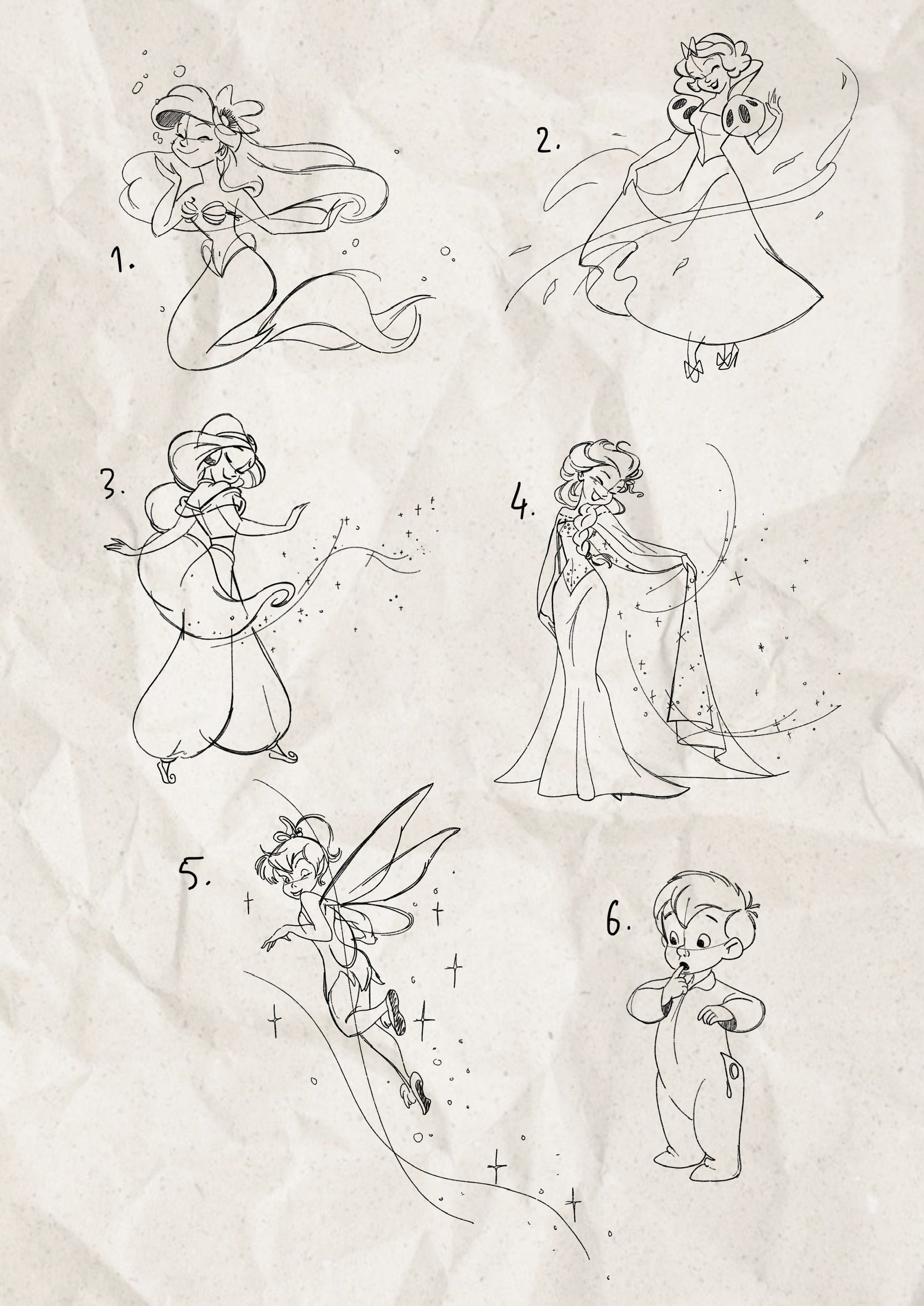 Disney inspired designs by Song (2025)