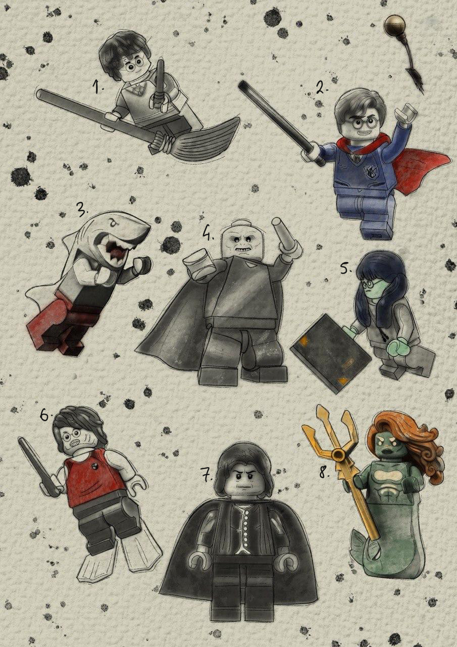 Harry Potter inspired designs by Felipe (2025)