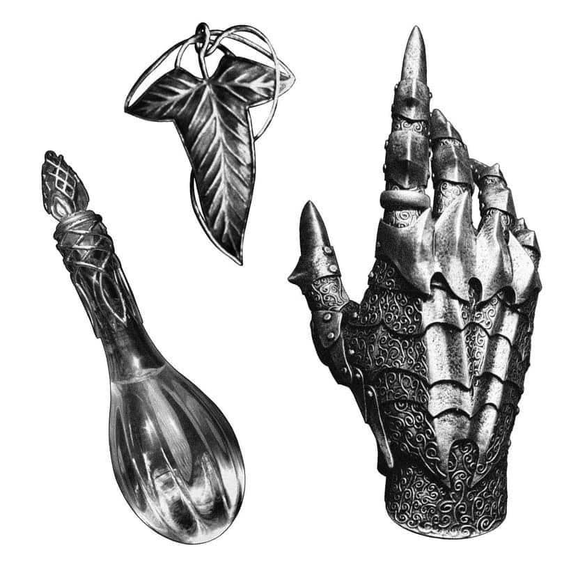 Lord of the Rings inspired designs by Alicja