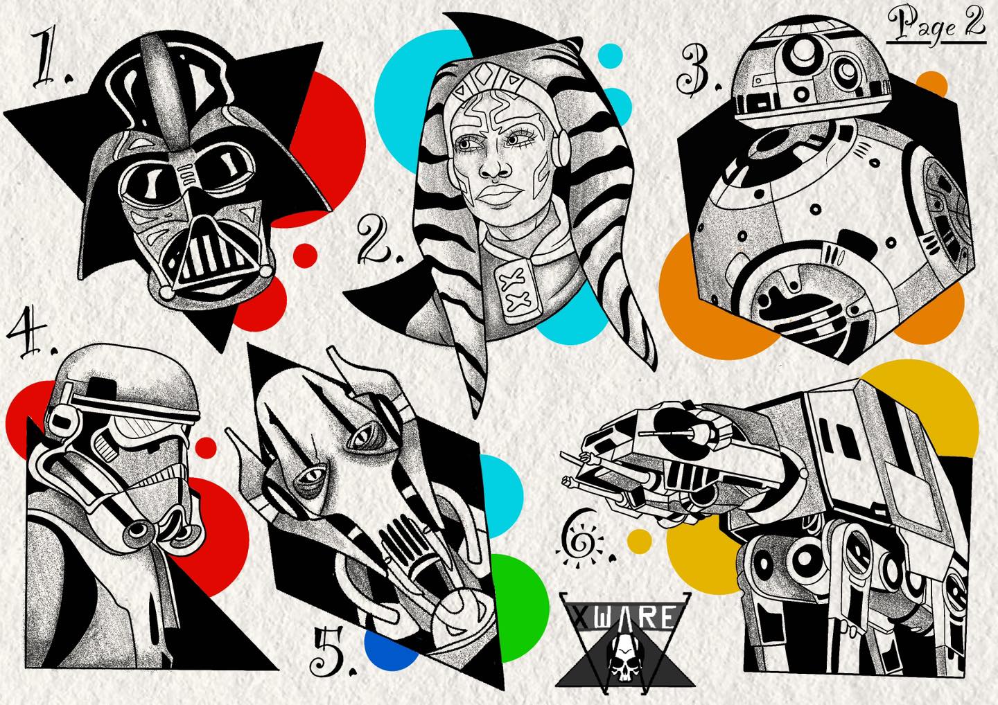 Star Wars inspired designs by Emily