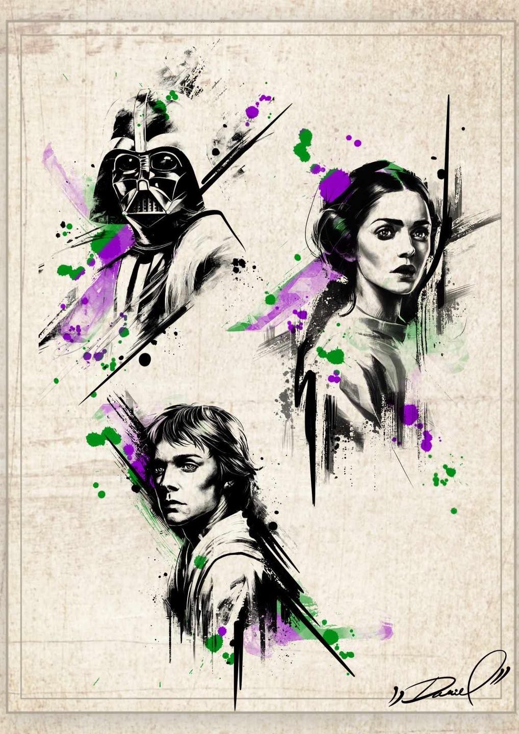 Star Wars inspired designs by Daniel