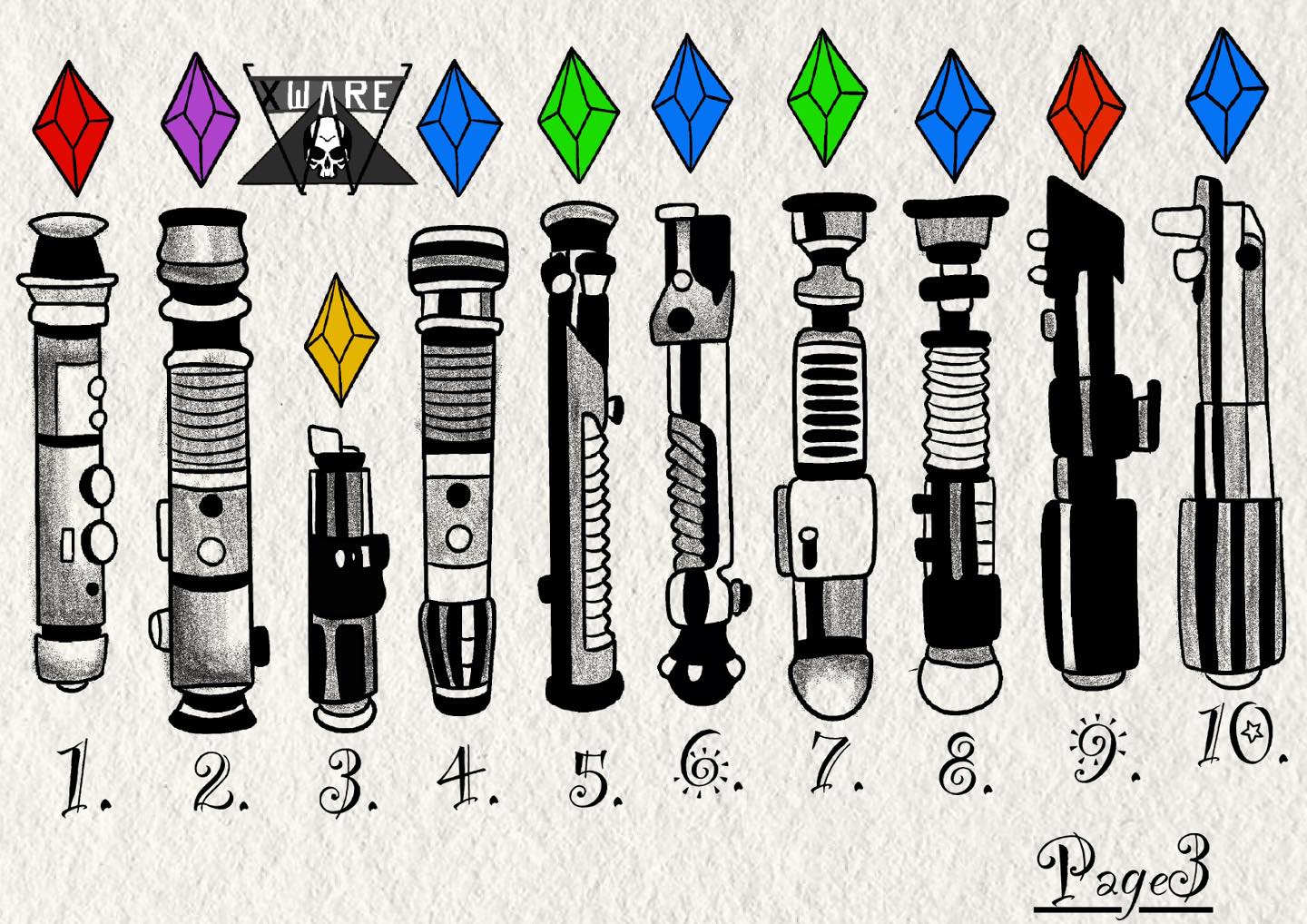 Star Wars inspired designs by Emily