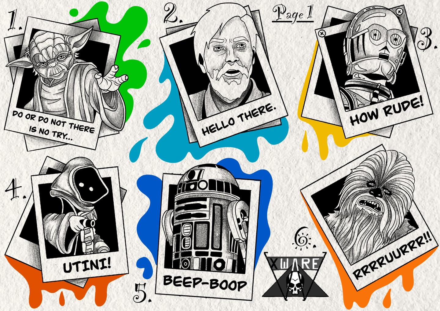 Star Wars inspired designs by Emily