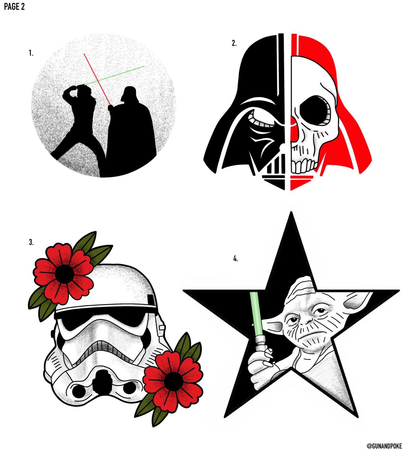 Star Wars inspired designs by Amy