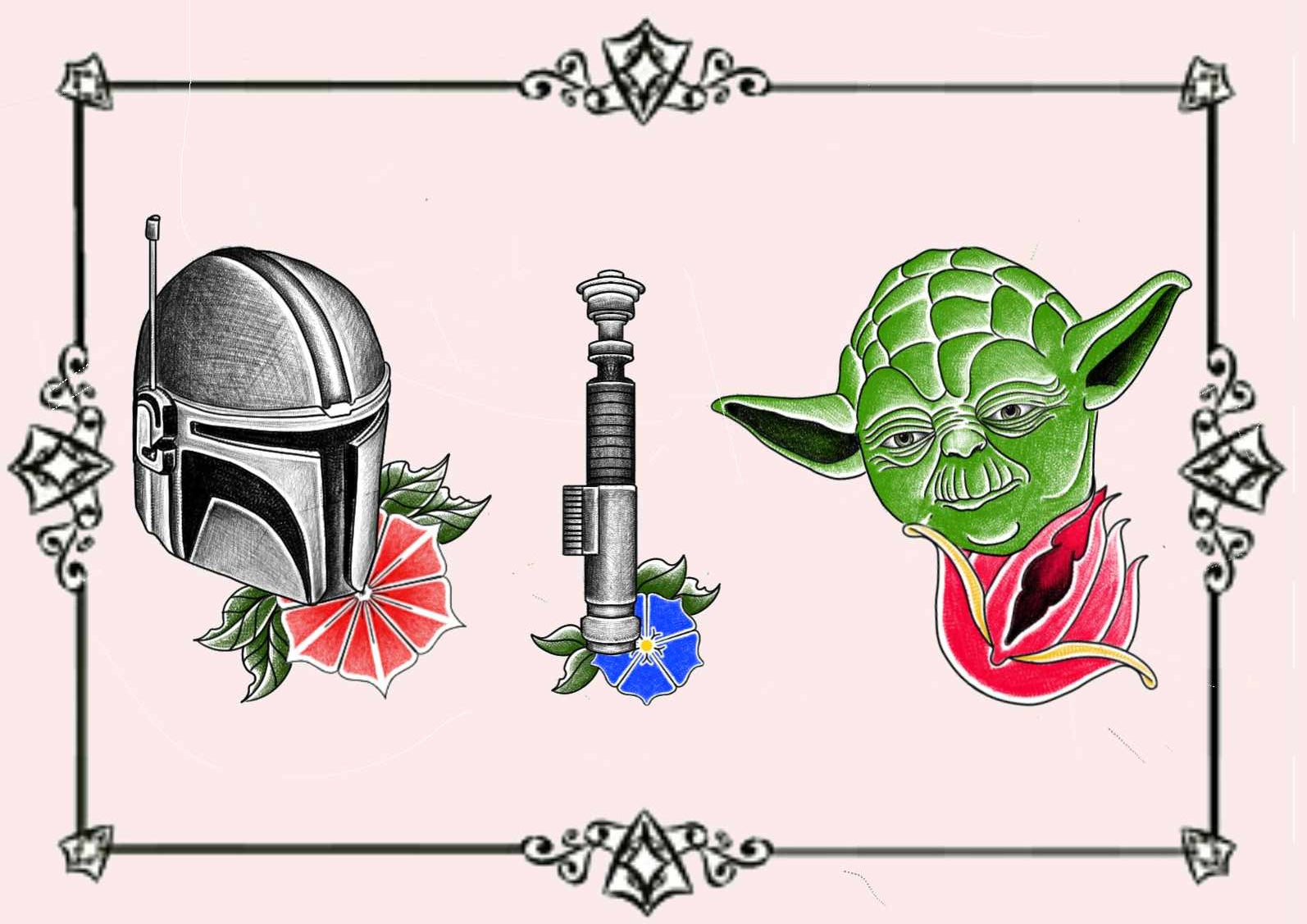 Star Wars inspired designs by Maciek
