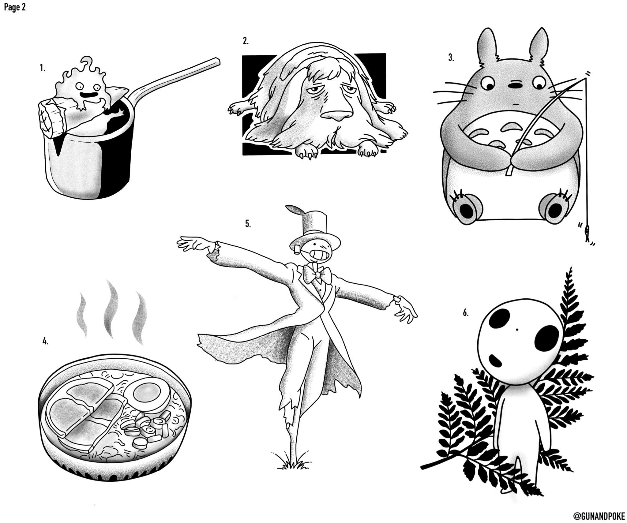 Anime inspired designs by Amy