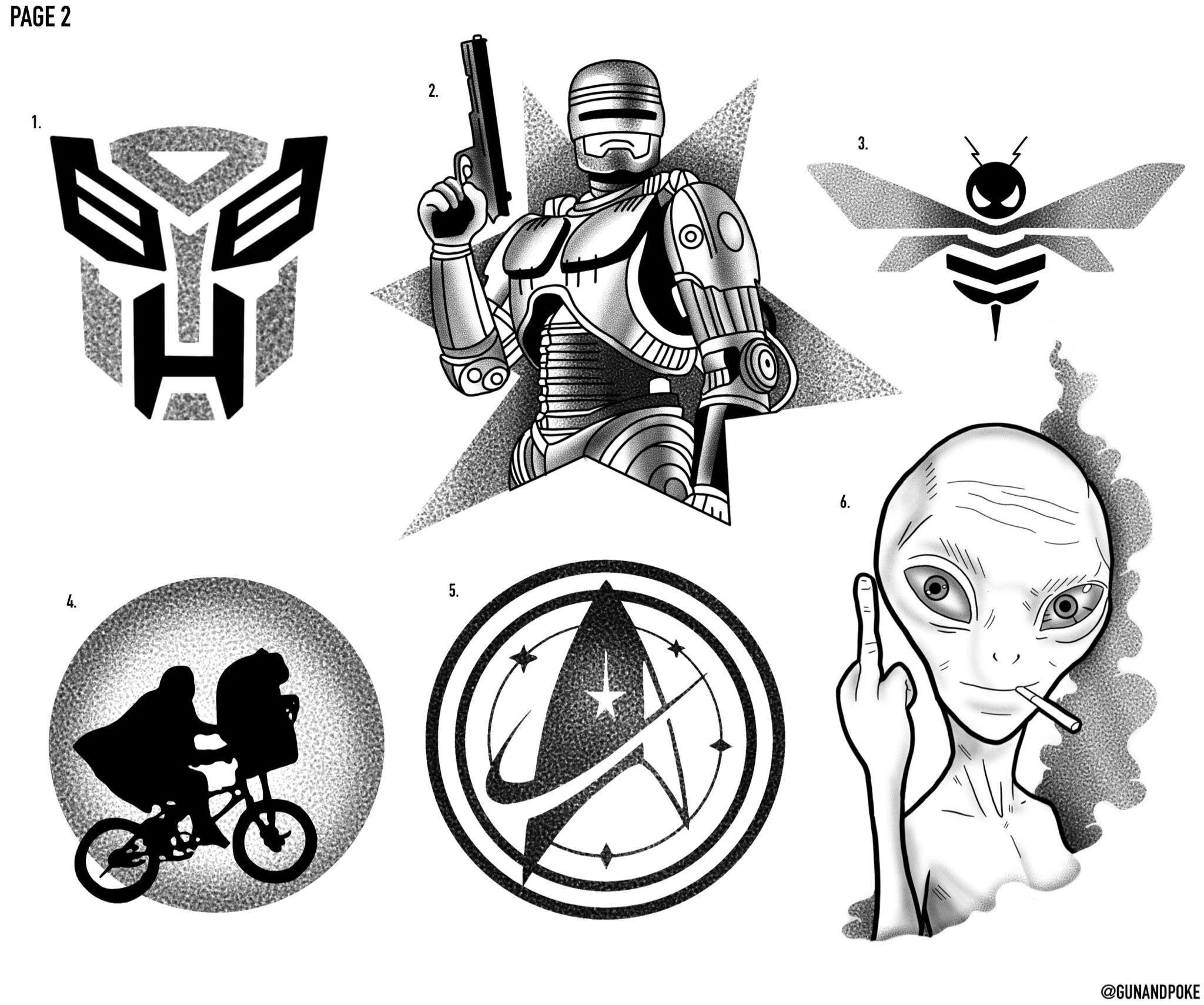 Sci-Fi inspired designs by Amy