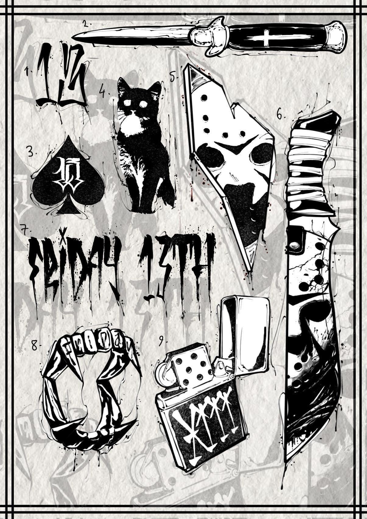 Friday 13th inspired designs by Nanchung (2025)