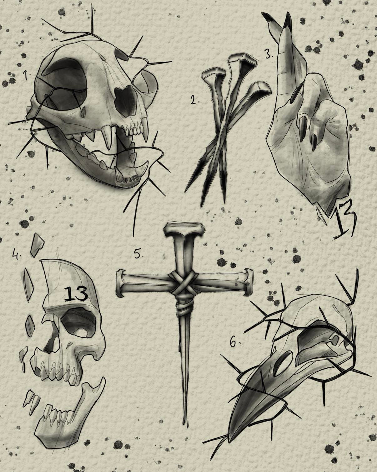 Friday 13th inspired designs by Felipe (2025)