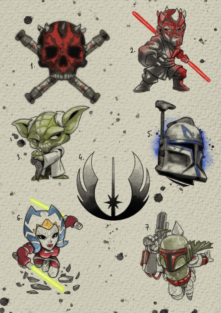 Star Wars inspired designs by Felipe (2025)
