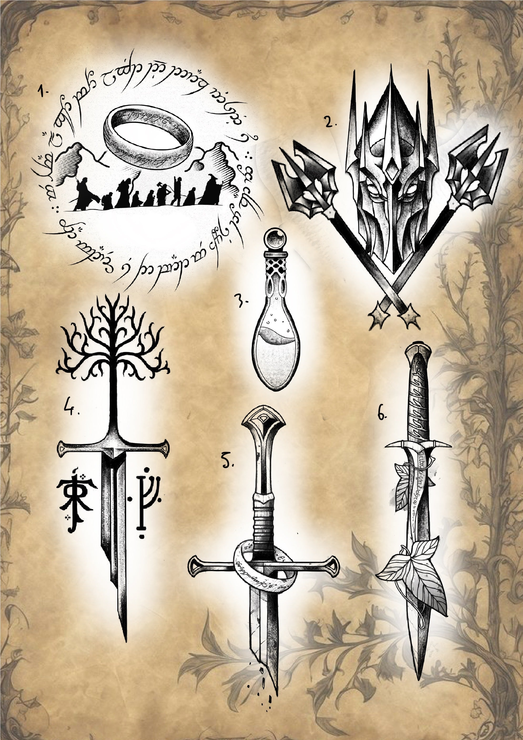 Lord of the Rings inspired designs by Don (2025)