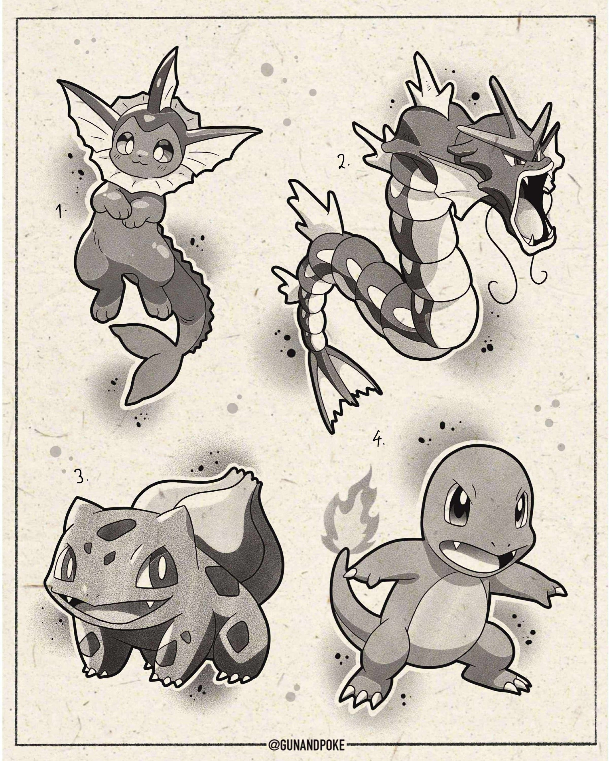 Pokemon Round 2 inspired designs by Amy (2025)