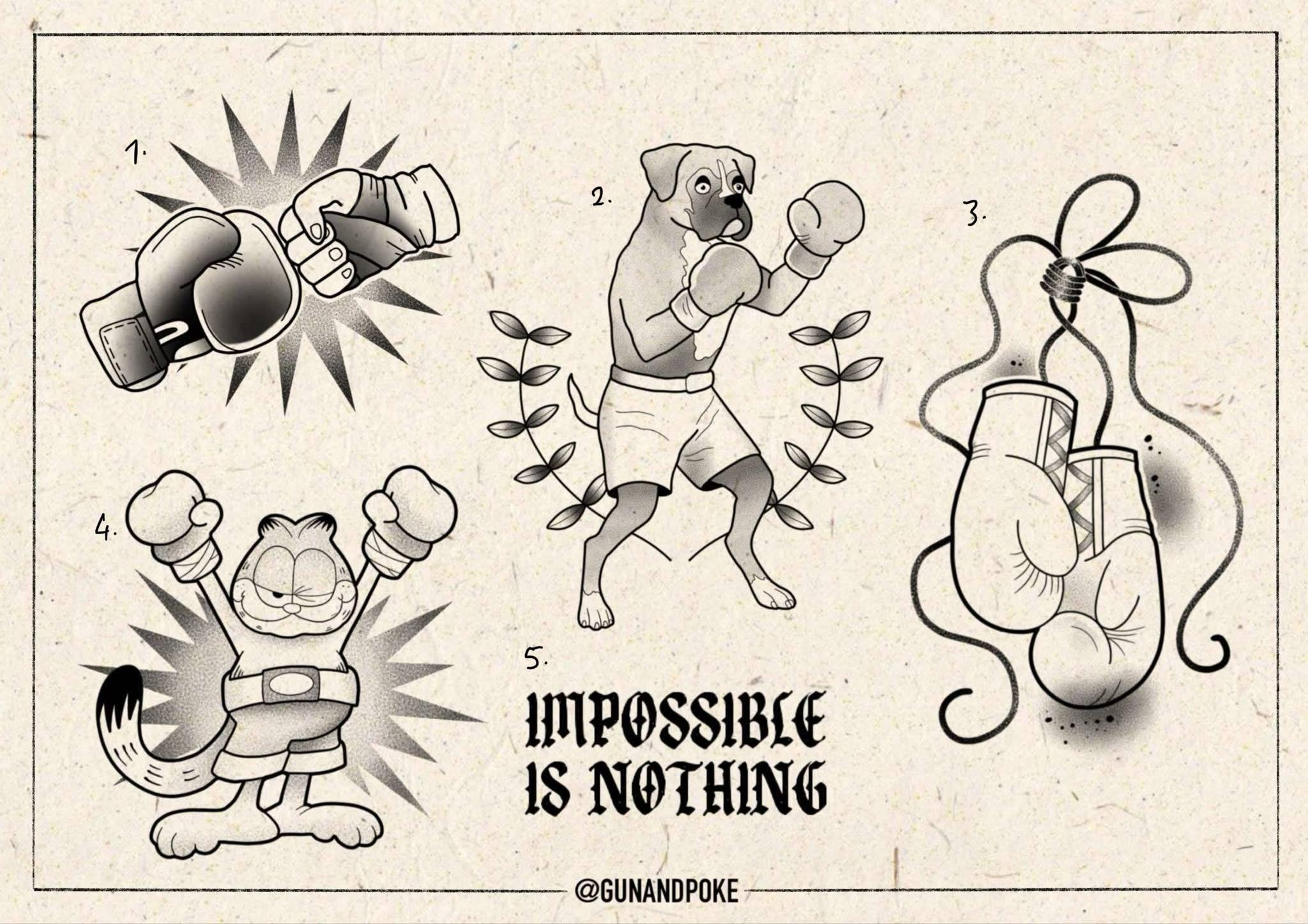 Boxing and MMA inspired designs by Amy (2025)