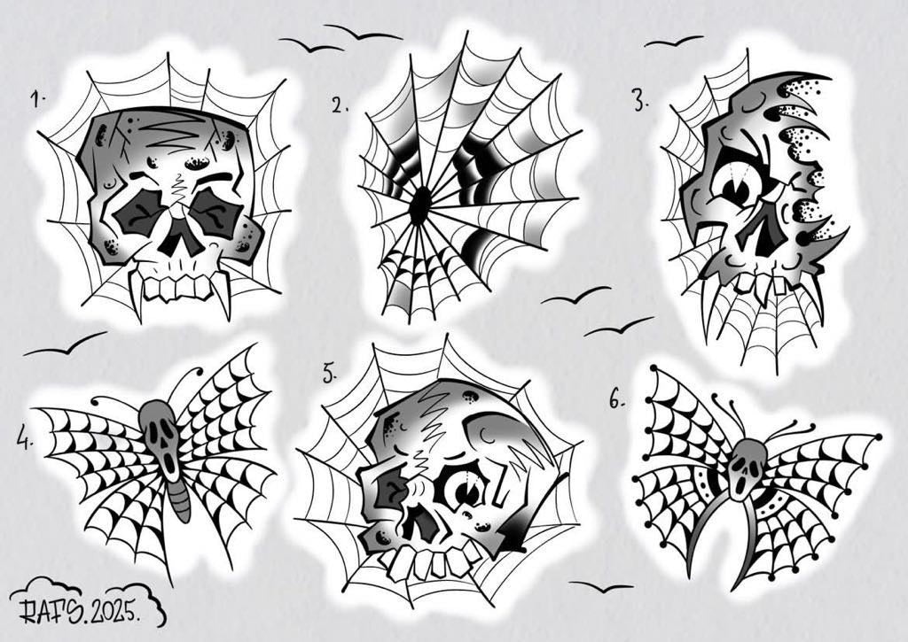 Horror inspired designs by Rafal (2025)