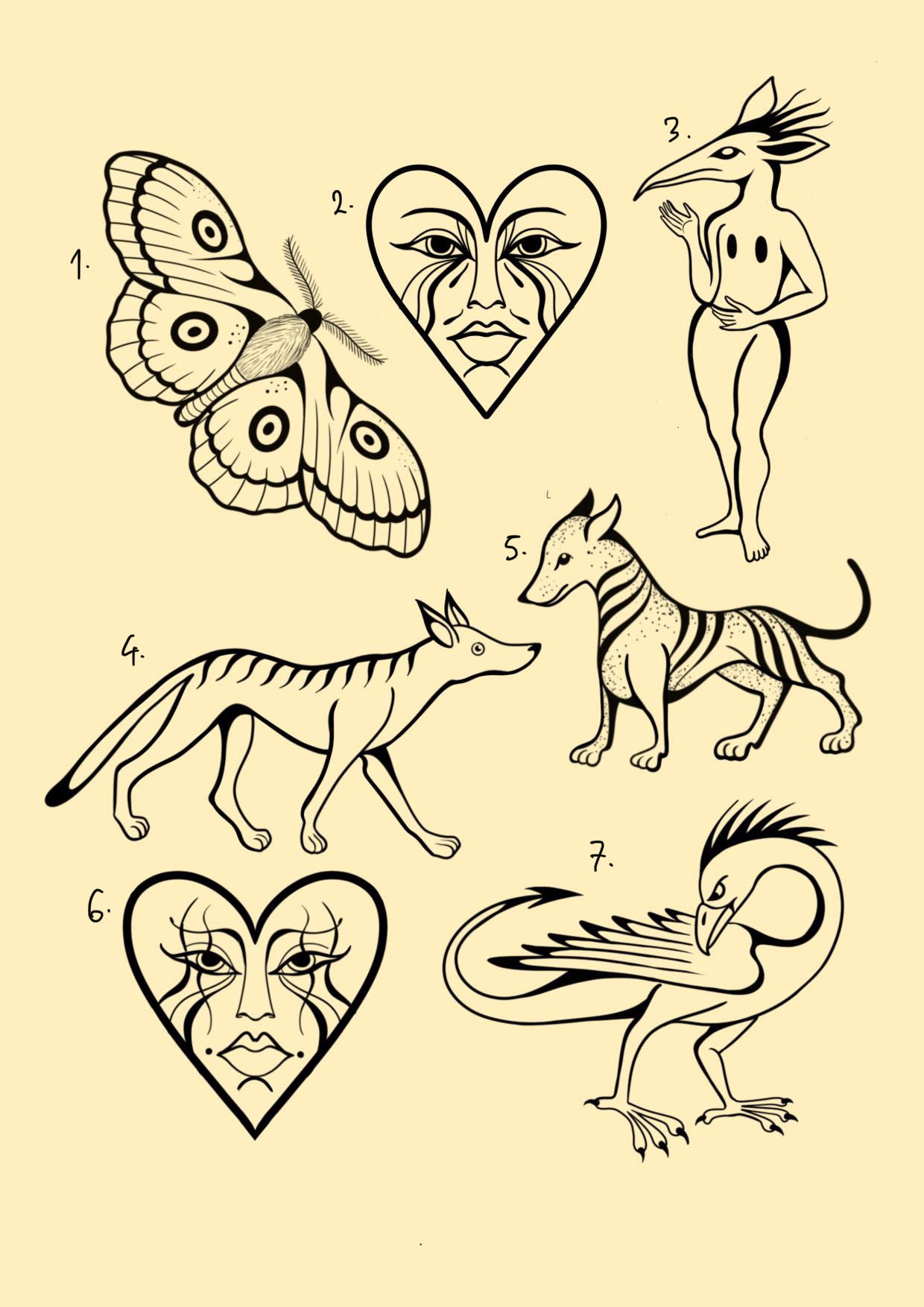 Traditional inspired designs by Eliza (2025)