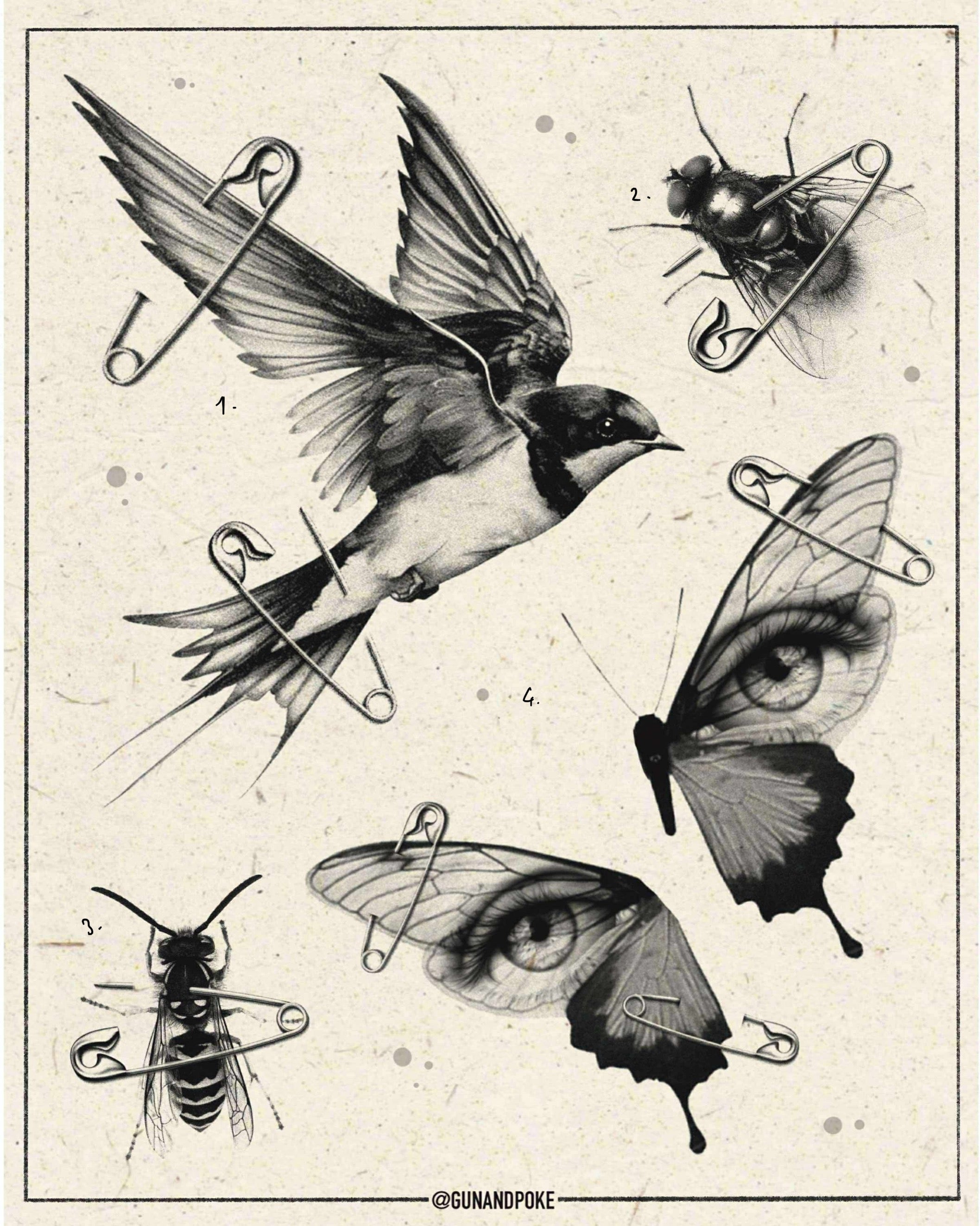 Fine Line and Illustrative inspired designs by Amy (2025)