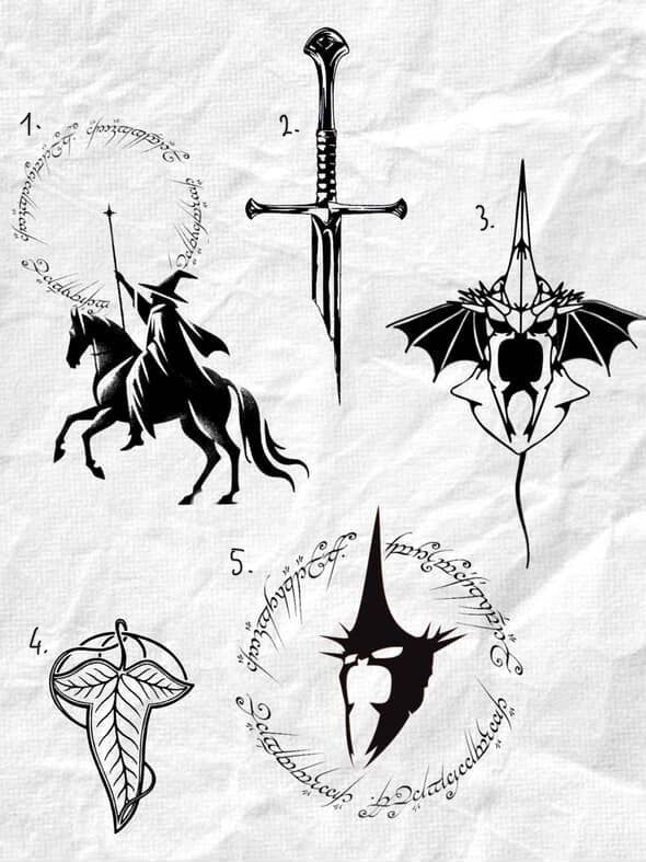 Lord of the Rings inspired designs by Beomhan (2025 Round 2)