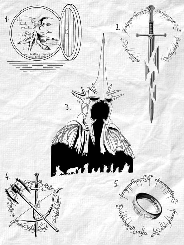 Lord of the Rings inspired designs by Beomhan (2025 Round 2)