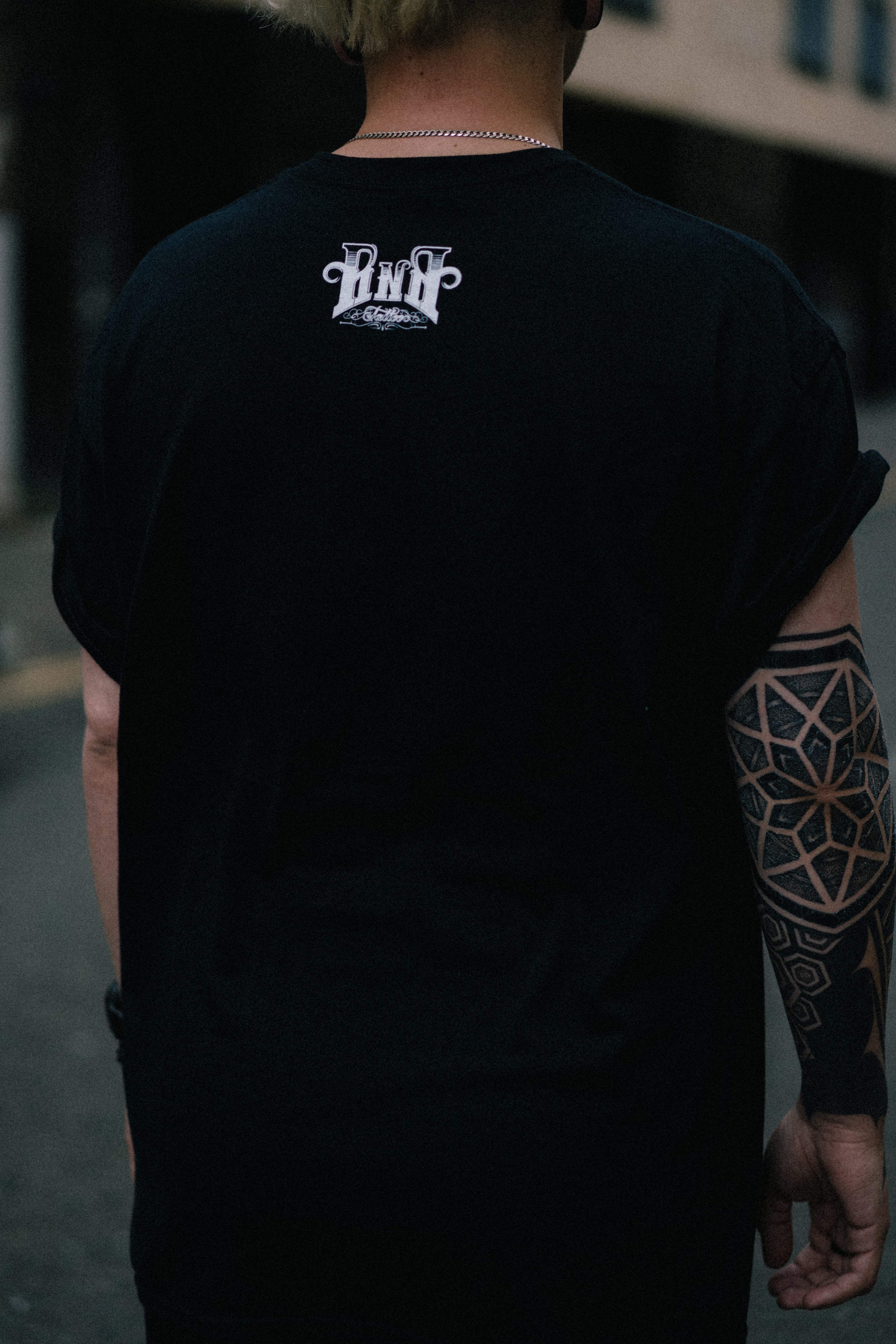 Rock'n'Roll Tattoo Black Metal Unisex T-Shirt