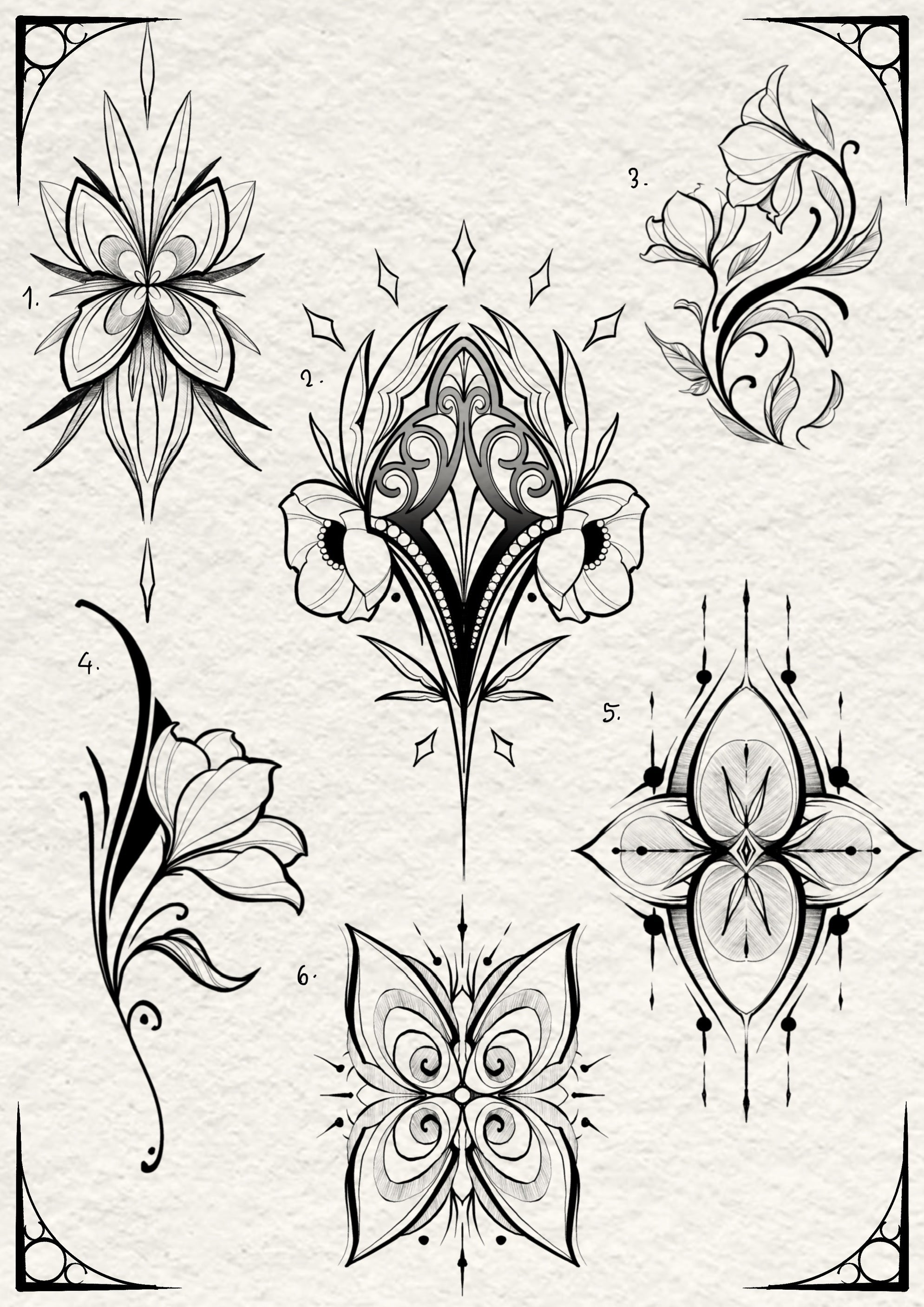 Fine Line and Illustrative inspired designs by Jakub (2025)