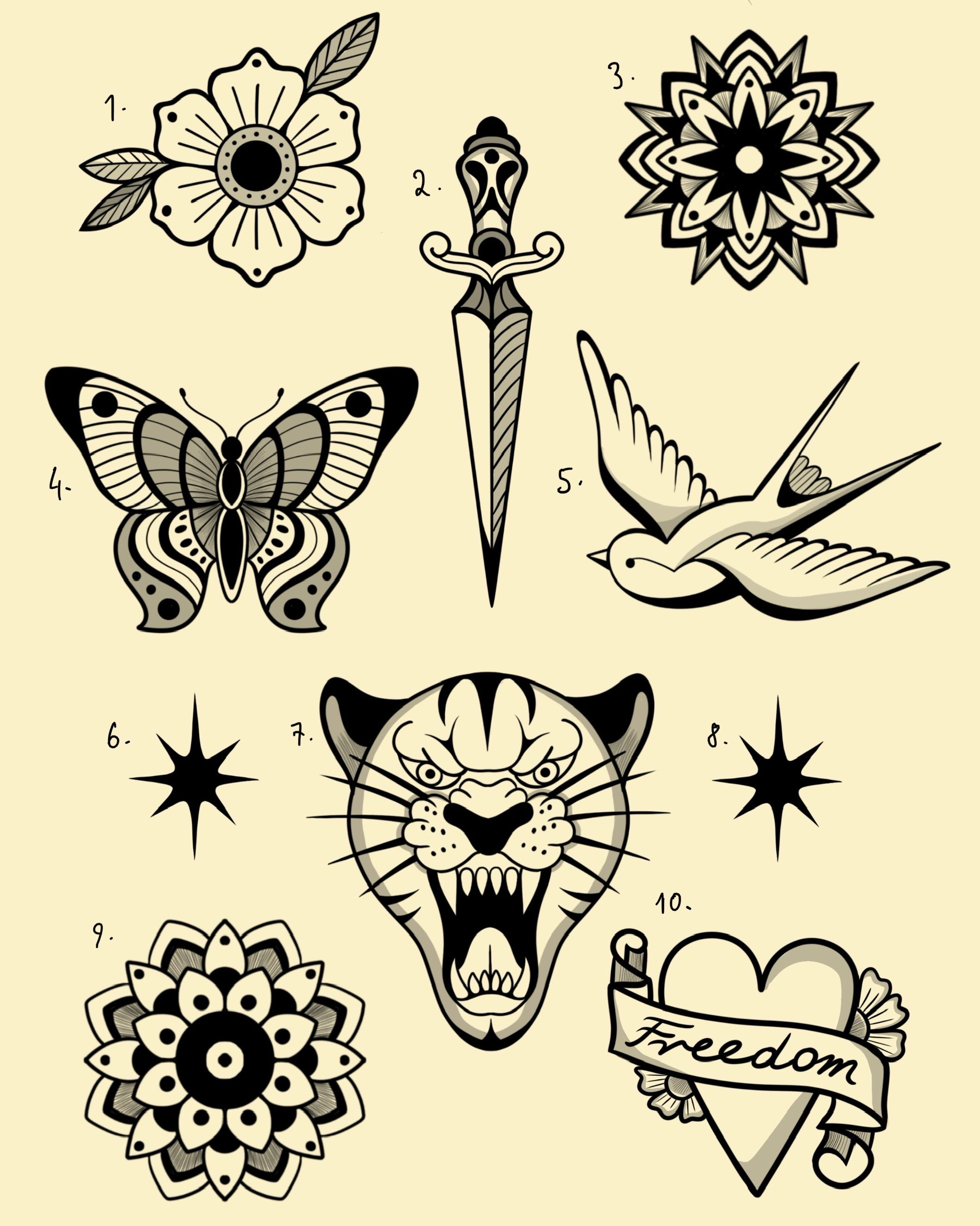 Traditional inspired designs by Eliza (2025)