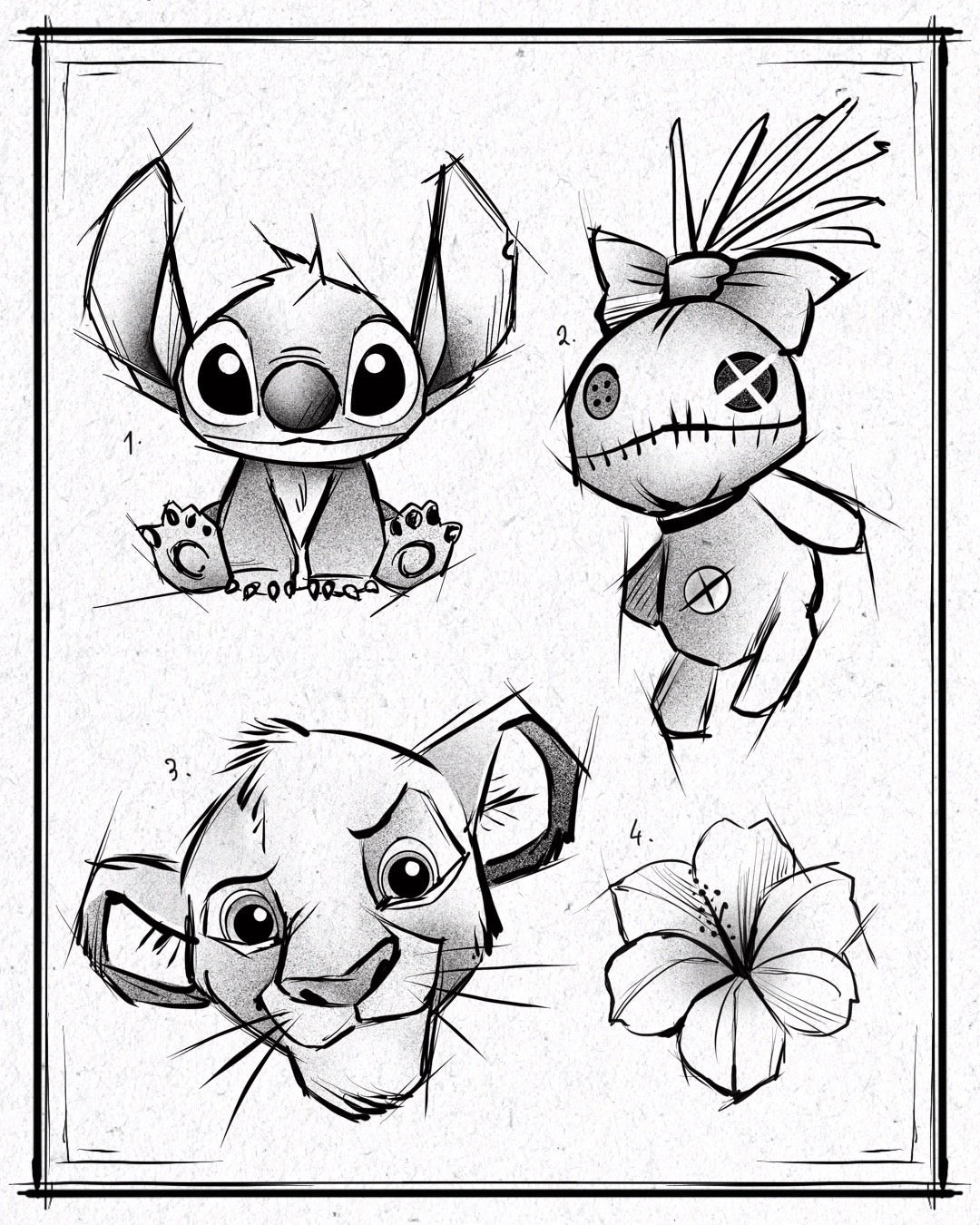 Disney/Pixar inspired designs by Ada (2025)