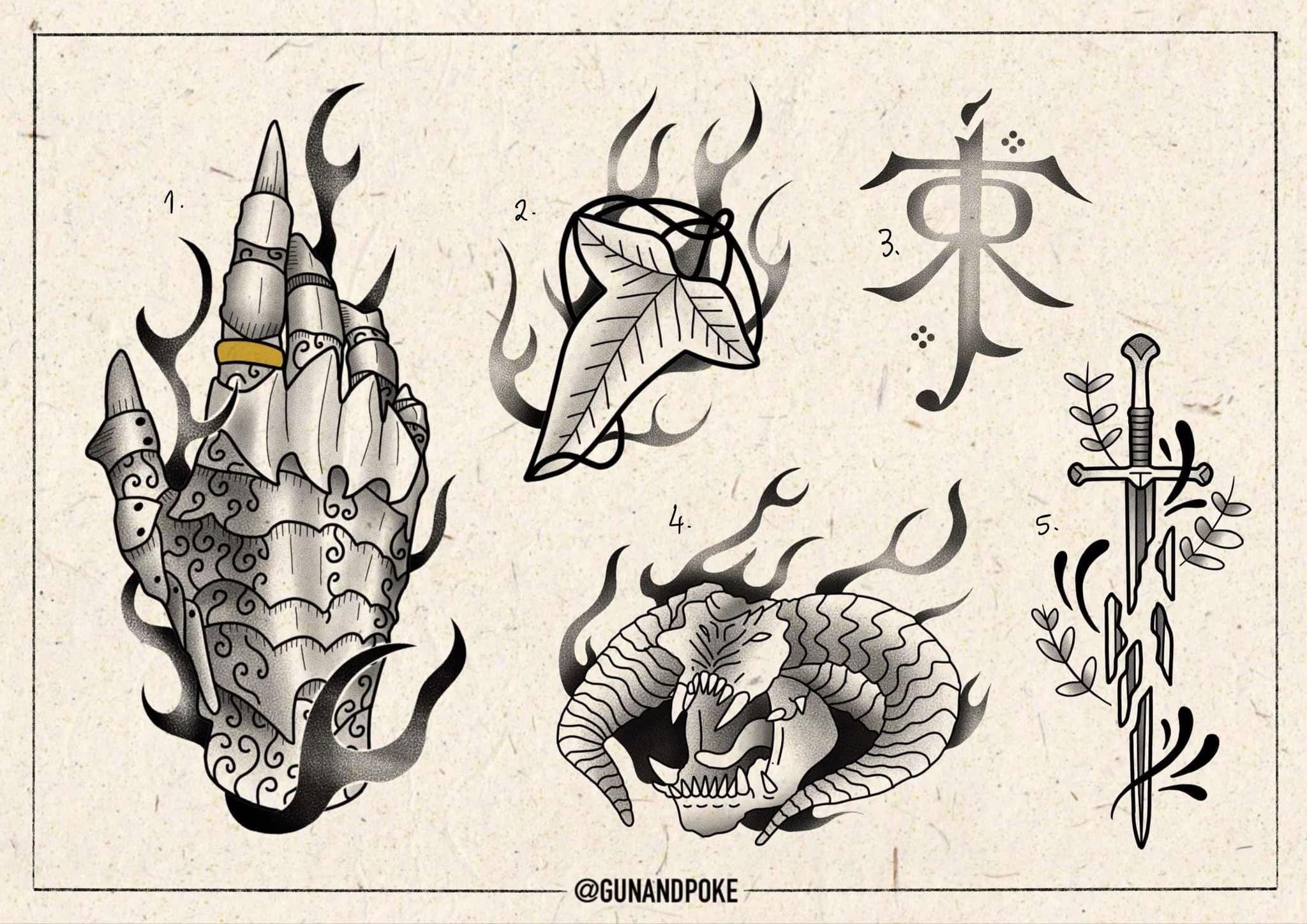 Lord of the Rings inspired designs by Amy (2025)