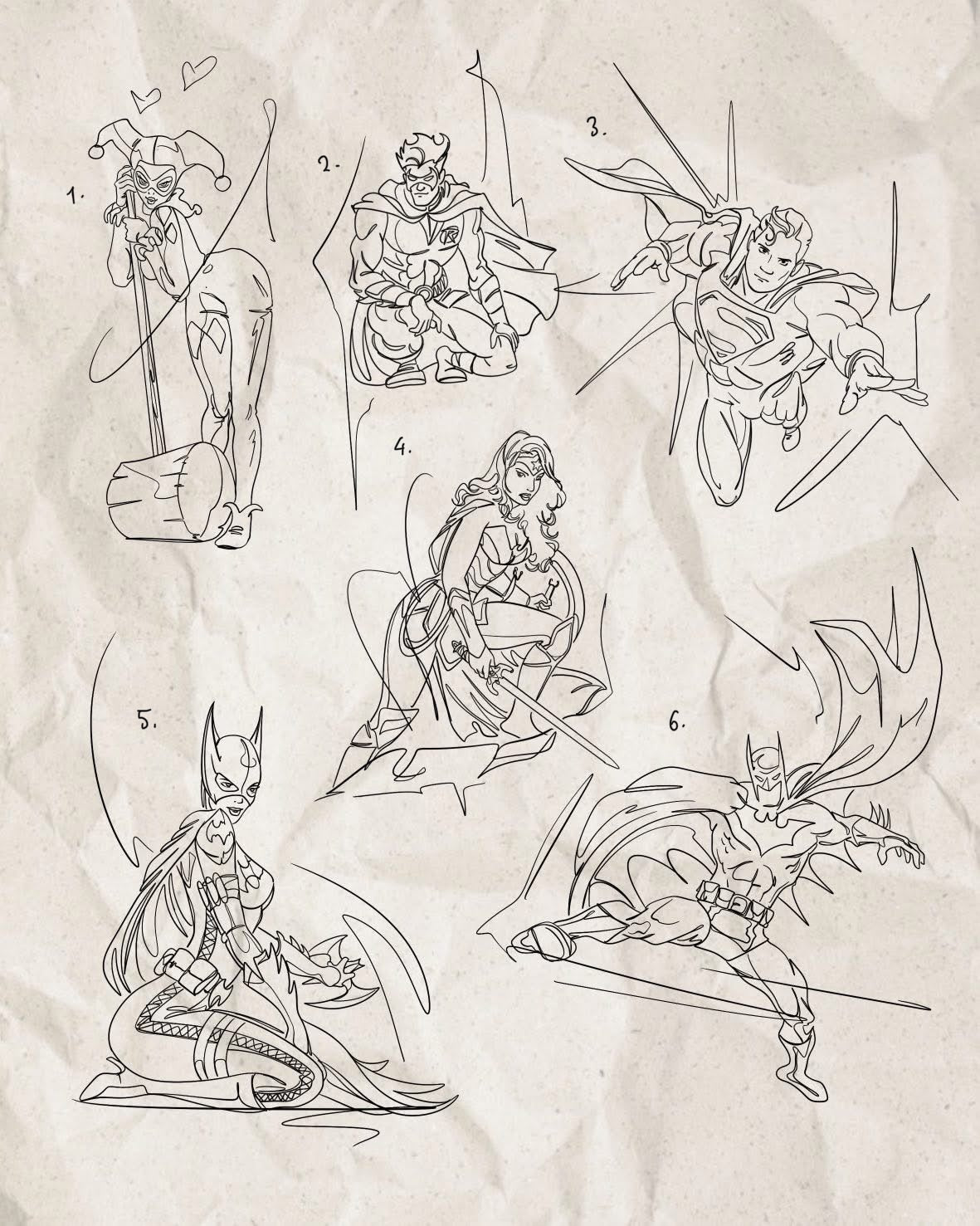 DC inspired designs by Song (2025 - ROUND 2)