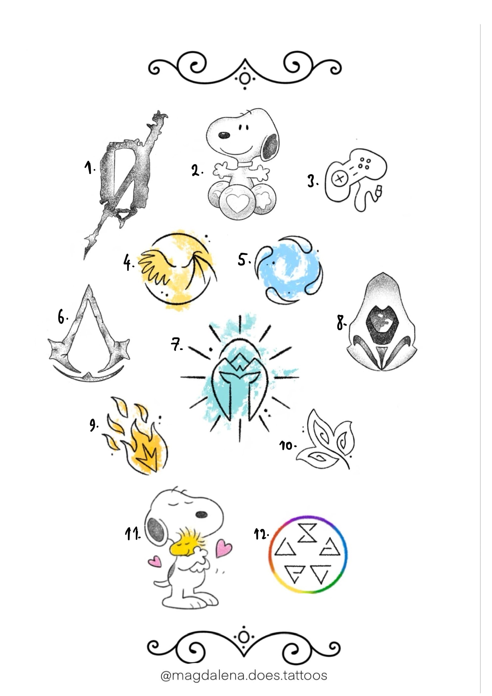Gaming inspired designs by Magda (ROUND 2)