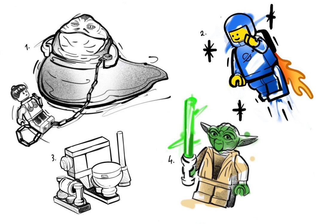 Lego inspired designs by Mariusz (2025)