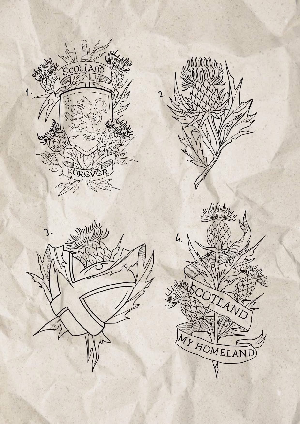 Scotland inspired designs by Song (2025)