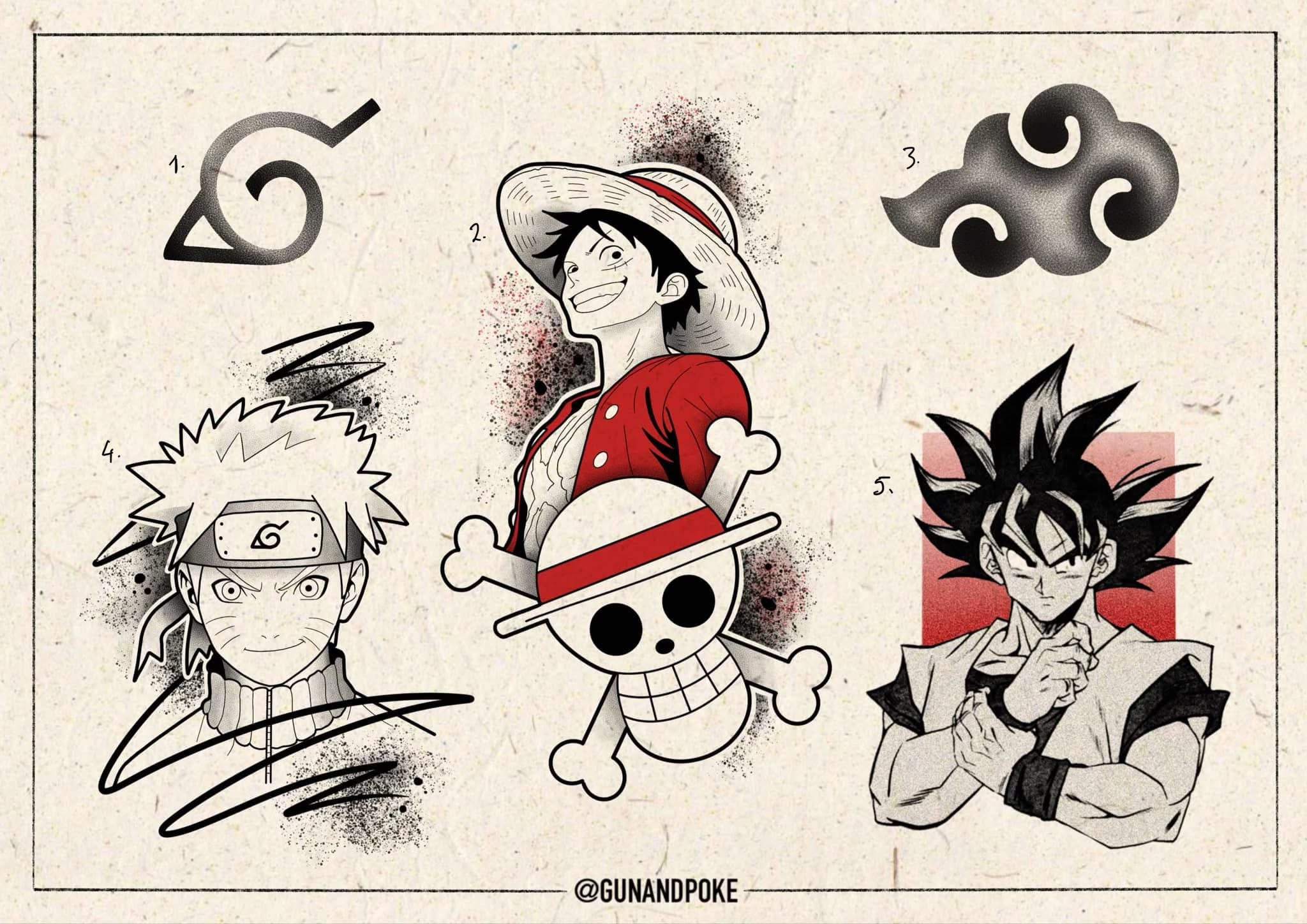 Anime inspired designs by Amy (2025)