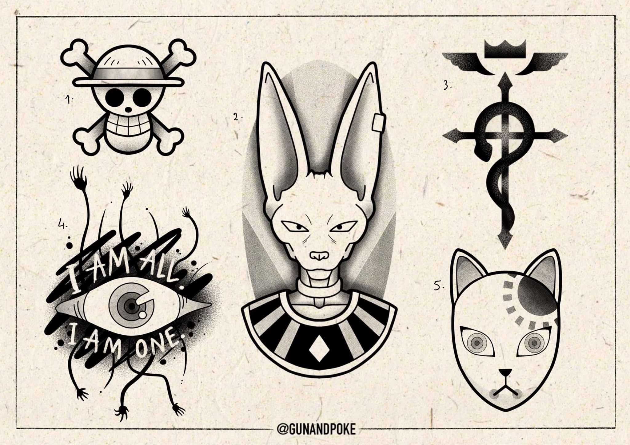 Anime inspired designs by Amy (2025)