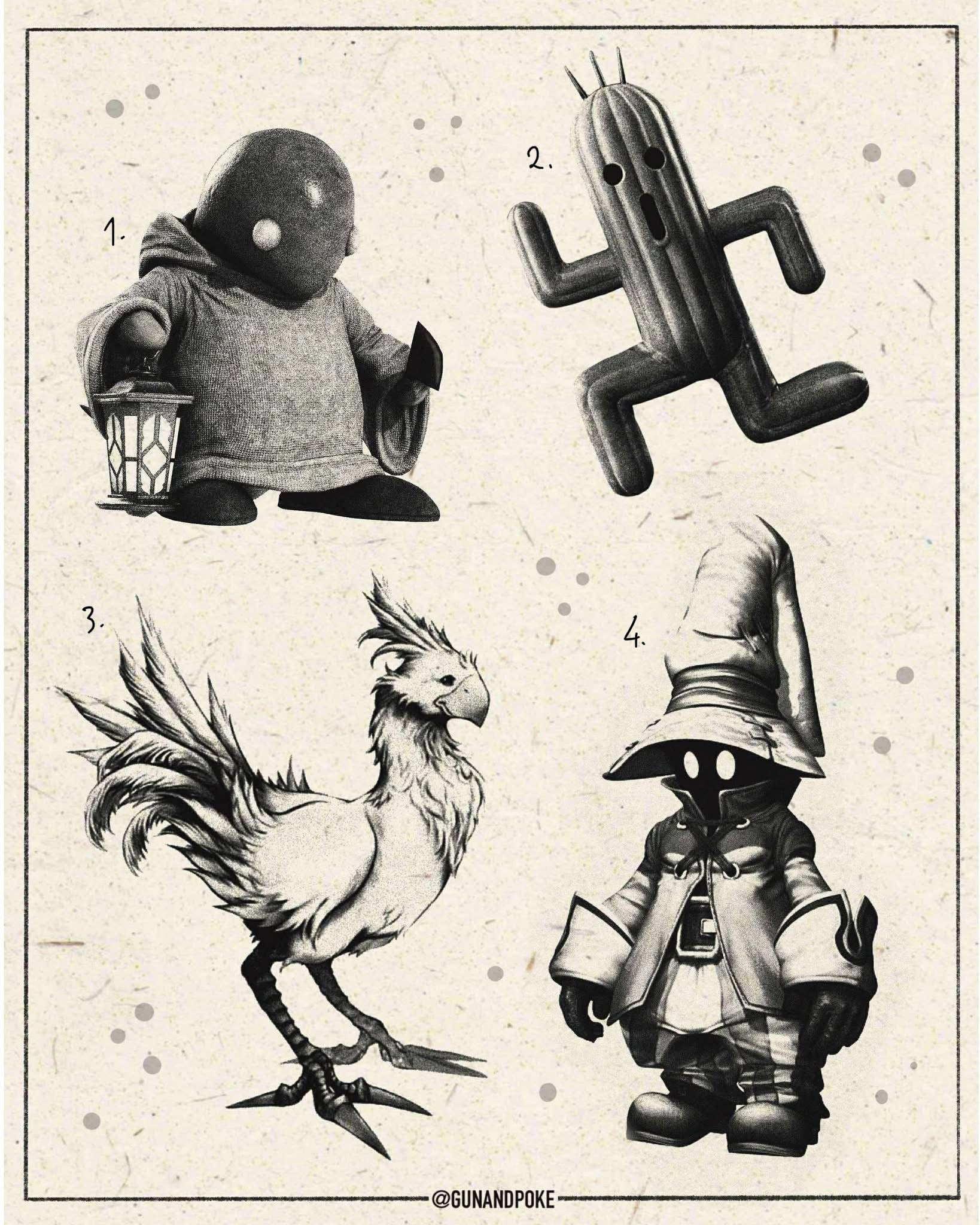 Final Fantasy inspired designs by Amy (2025)