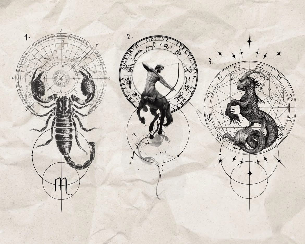 Zodiac and Star Sign inspired designs by Song (2025)