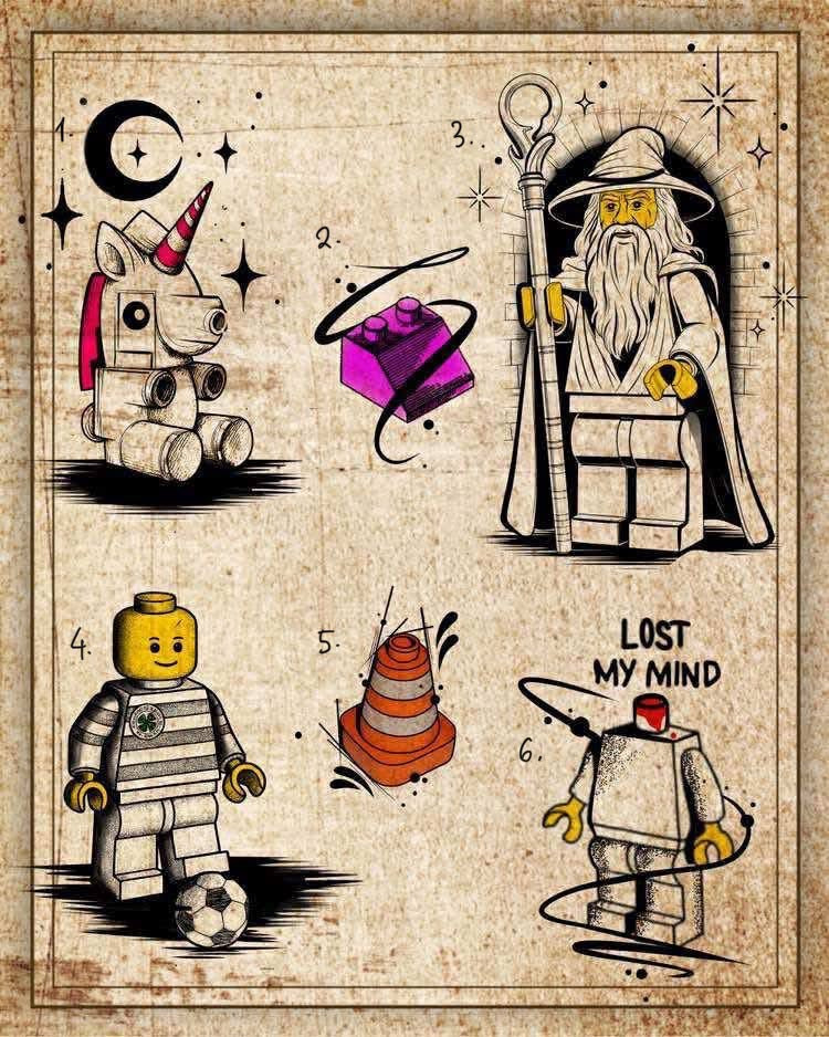 Lego inspired designs by Danyel (2025 - Round 2)