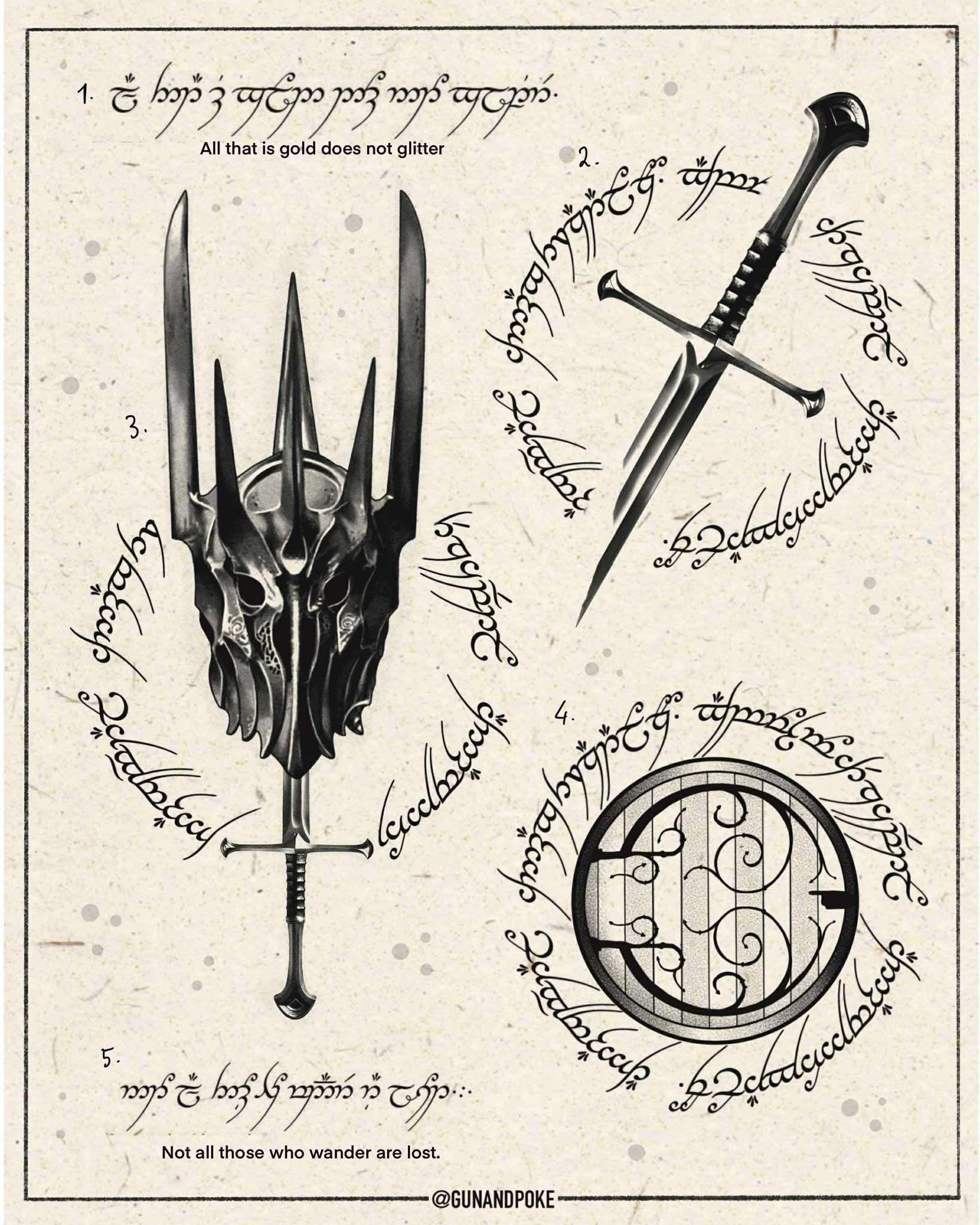 Lord of the Rings inspired designs by Amy (2025 Round 2)