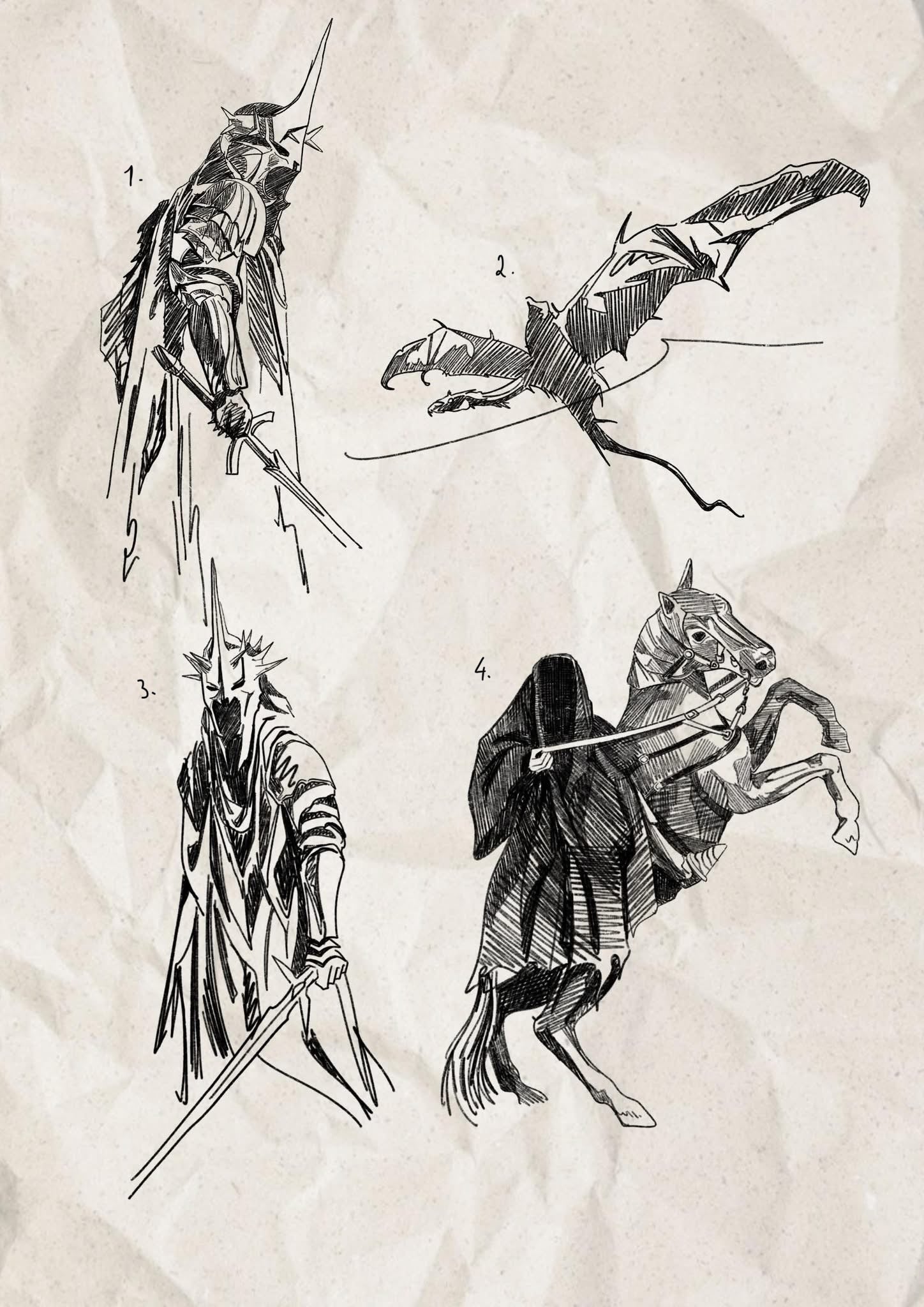 Lord of the Rings inspired designs by Song (2025 Round 2)