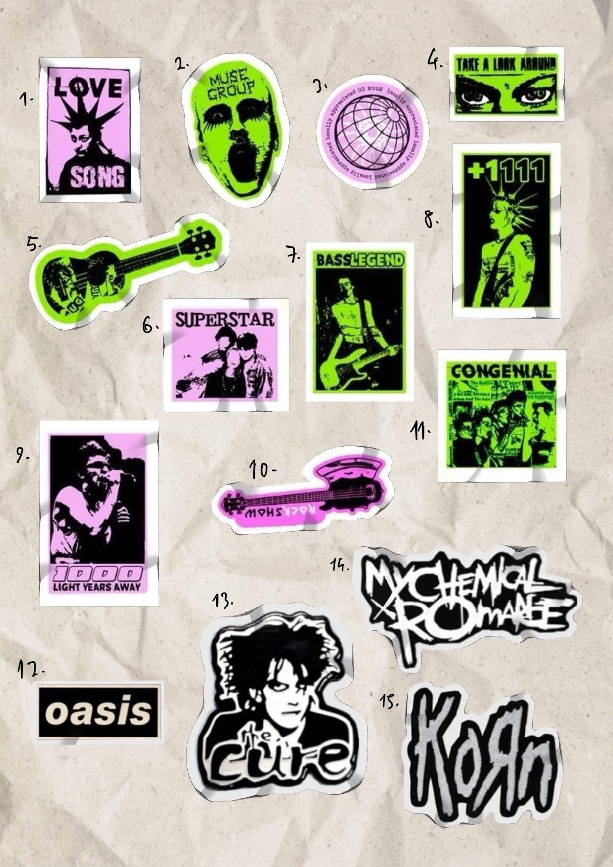 90's Nostalgia inspired designs by Song (2025)