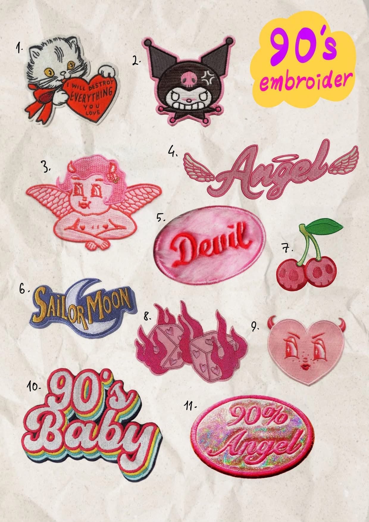90's Nostalgia inspired designs by Song (2025)