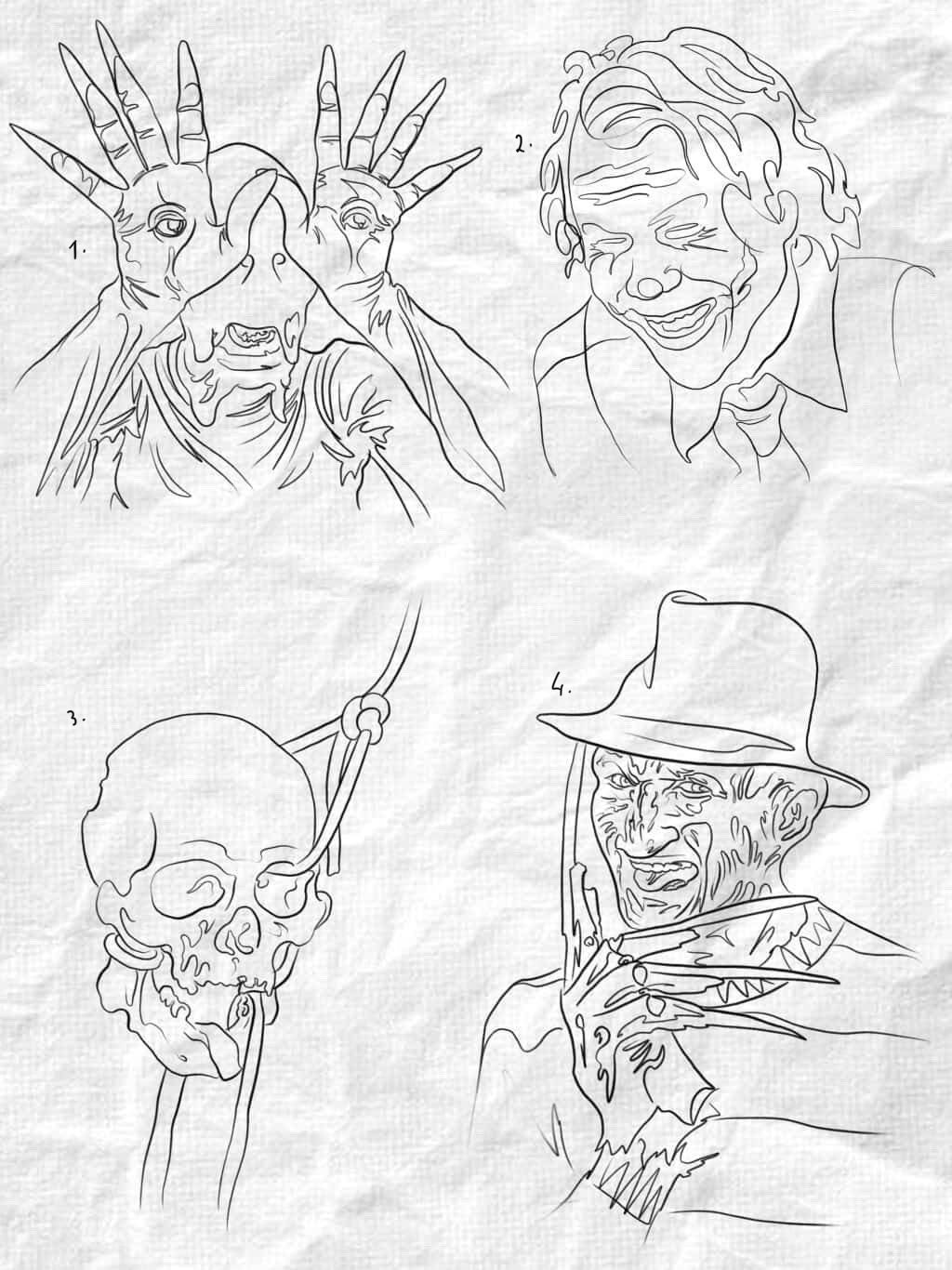 Fine Line and Illustrative inspired designs by Beomhan (2025)
